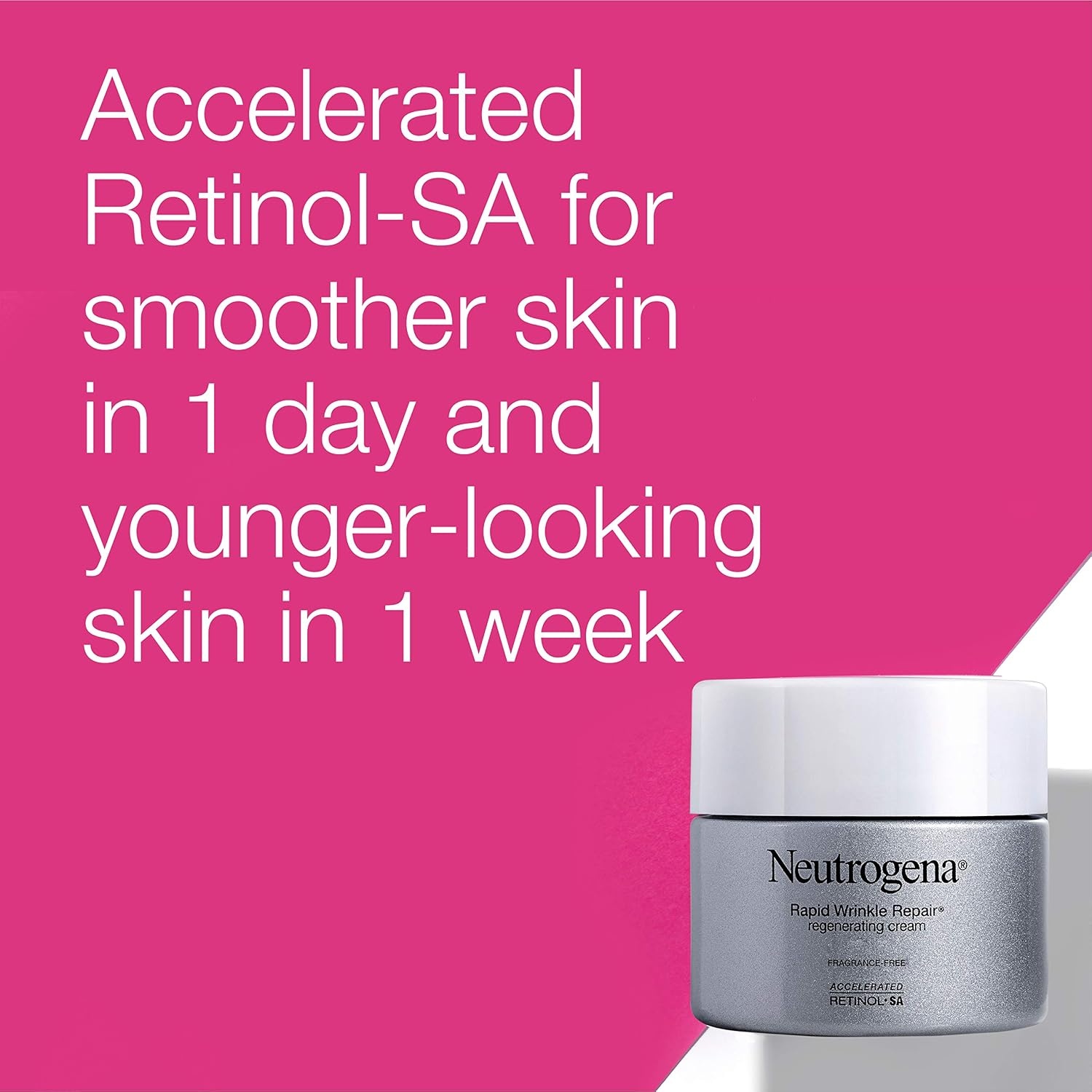 image:imageNeutrogena AntiAging Rapid Wrinkle Repair Retinol Regenerating Cream 05 Oz Mini amp Neutrogena AntiAging Rapid Wrinkle Repair Retinol Pro 05 Power Serum Travel Size 1 Fl Oz