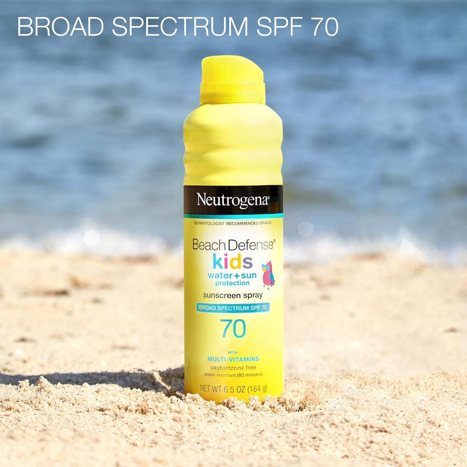 image:imageNeutrogena Beach Defense Kids Sunscreen Stick SPF 60 Hawaii Reef Act 104 Compliant Octinoxate amp Oxybenzone Free Sunscreen for Face amp Body Travel Size Sun Protection 15 ozNEUTROGENA BEACH DEFENSE KIDS