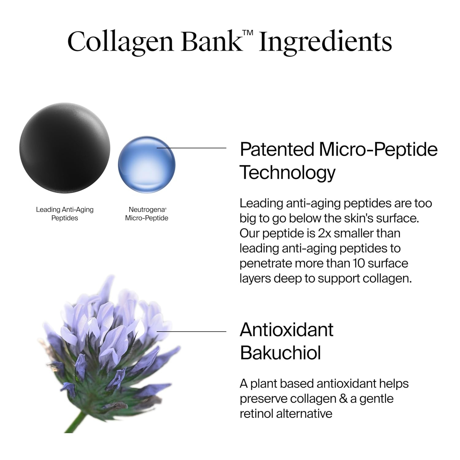 image:imageNeutrogena Collagen Bank Face Moisturizer Daily AntiAging Face amp Neck Firming Collagen Cream Bakuchiol amp MicroPeptides Face Lotion Support Skins Natural Collagen for Visibly Plump Skin 2 floz2 Fl Oz Pack of 1