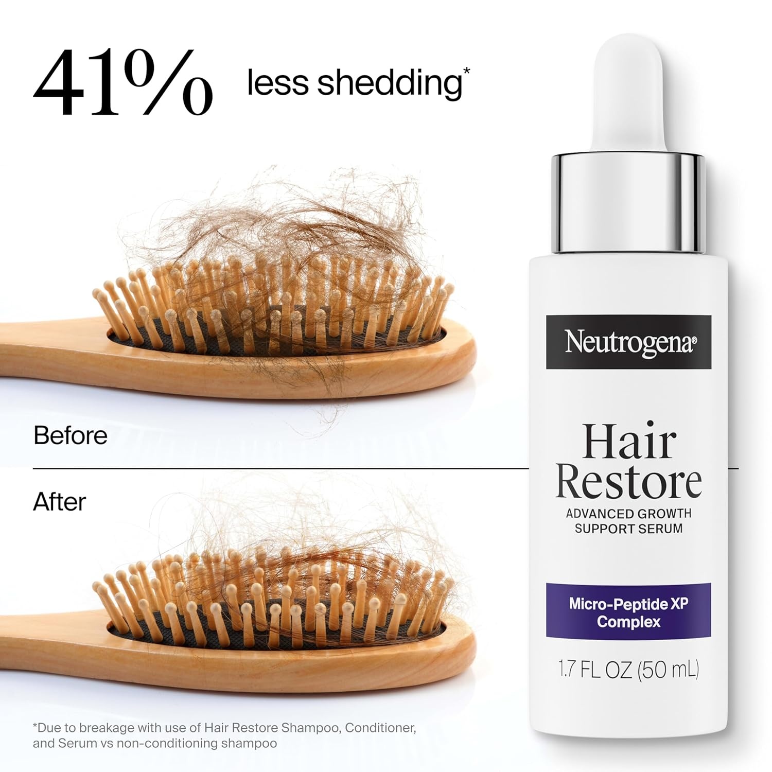 image:imageNeutrogena Hair Restore Pro Collagen Peptide Supplement Powder 20 ct