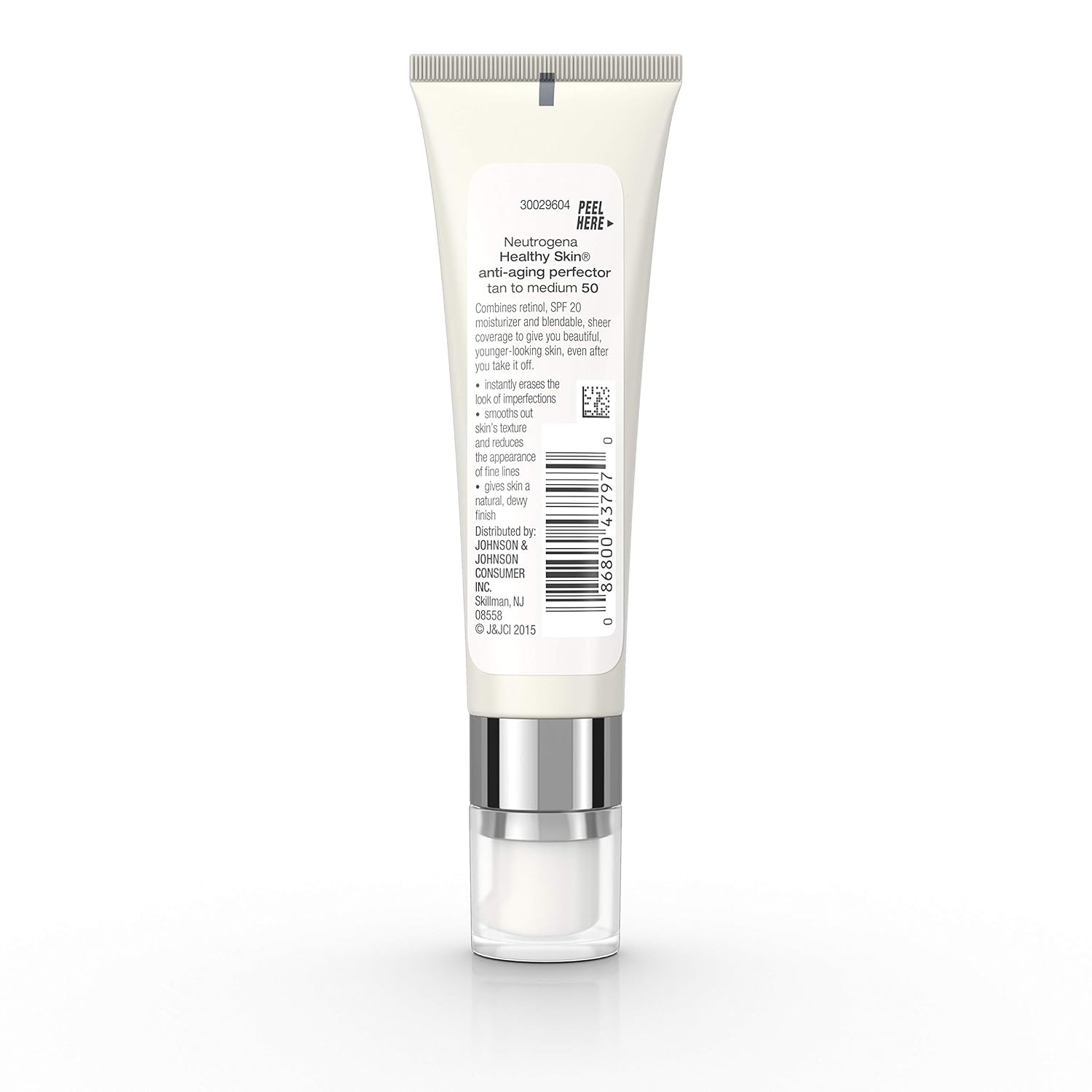 image:imageNeutrogena Healthy Skin AntiAging Perfector Tinted Facial Moisturizer and Retinol Treatment with Broad Spectrum SPF 20 Sunscreen with Titanium Dioxide 60 Medium to Deep 1 fl oz50 Tan To Medium