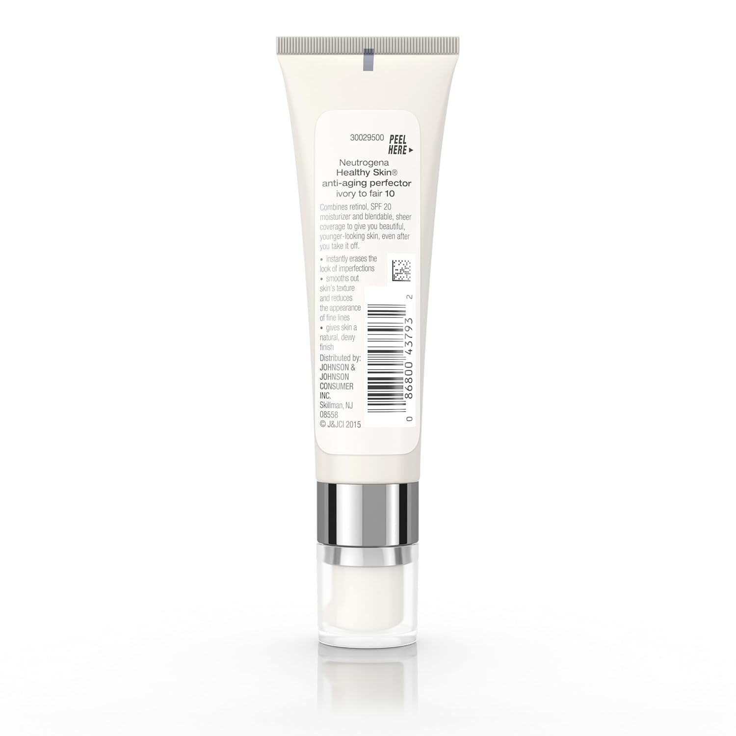 image:imageNeutrogena Healthy Skin AntiAging Perfector Tinted Facial Moisturizer and Retinol Treatment with Broad Spectrum SPF 20 Sunscreen with Titanium Dioxide 60 Medium to Deep 1 fl oz10 Ivory Fair