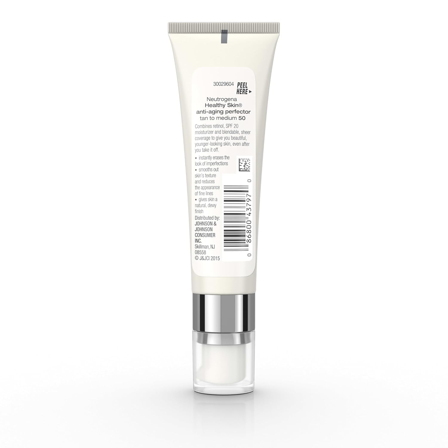 image:imageNeutrogena Healthy Skin AntiAging Perfector Tinted Facial Moisturizer and Retinol Treatment with Broad Spectrum SPF 20 Sunscreen with Titanium Dioxide 60 Medium to Deep 1 fl oz50 Tan To Medium