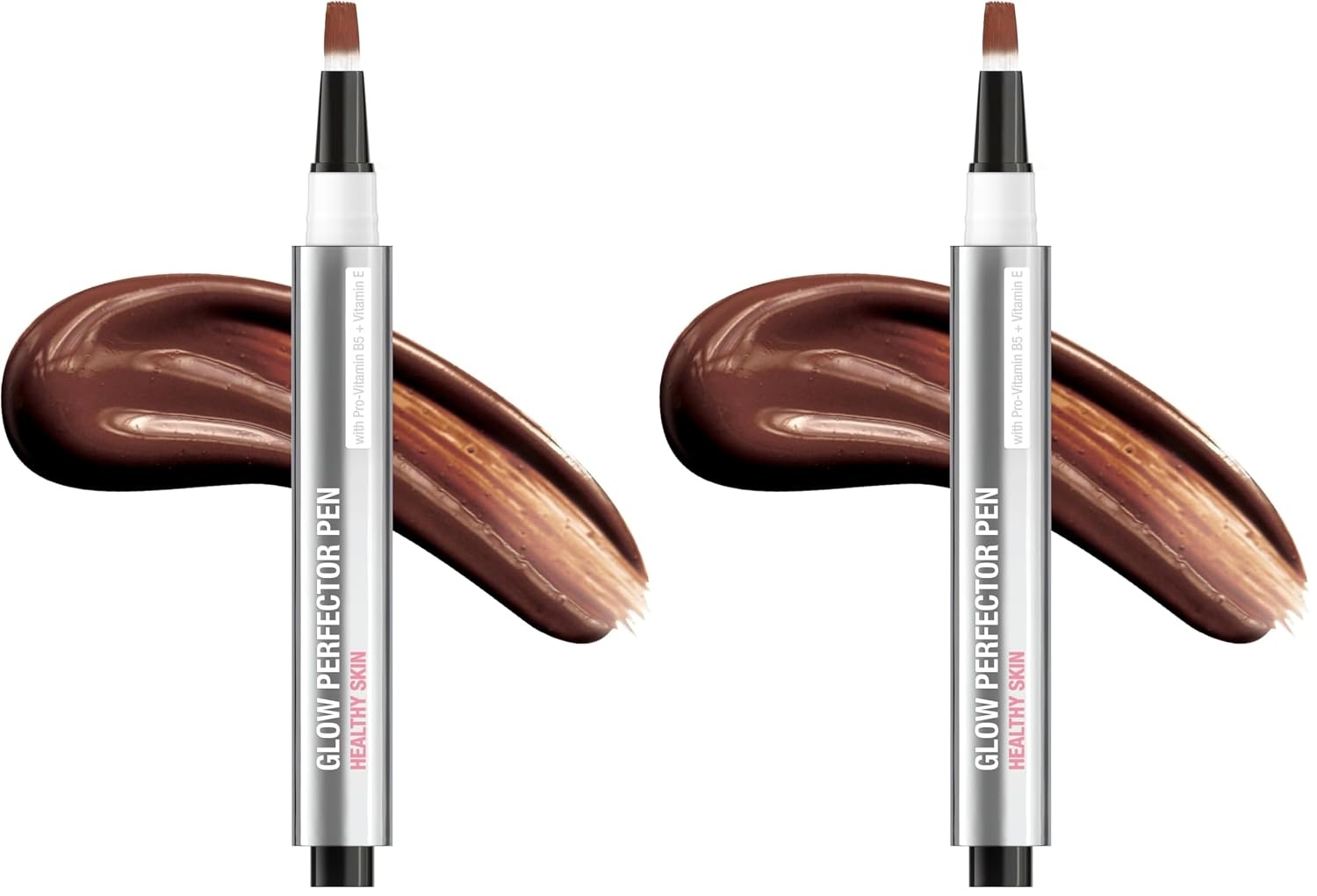 image:imageNeutrogena Healthy Skin Glow Perfector Concealer Pen Lightweight Liquid Makeup for Face with ProVitamin B5 amp Vitamin E for a Radiant Finish Medium 01 ozDeep
