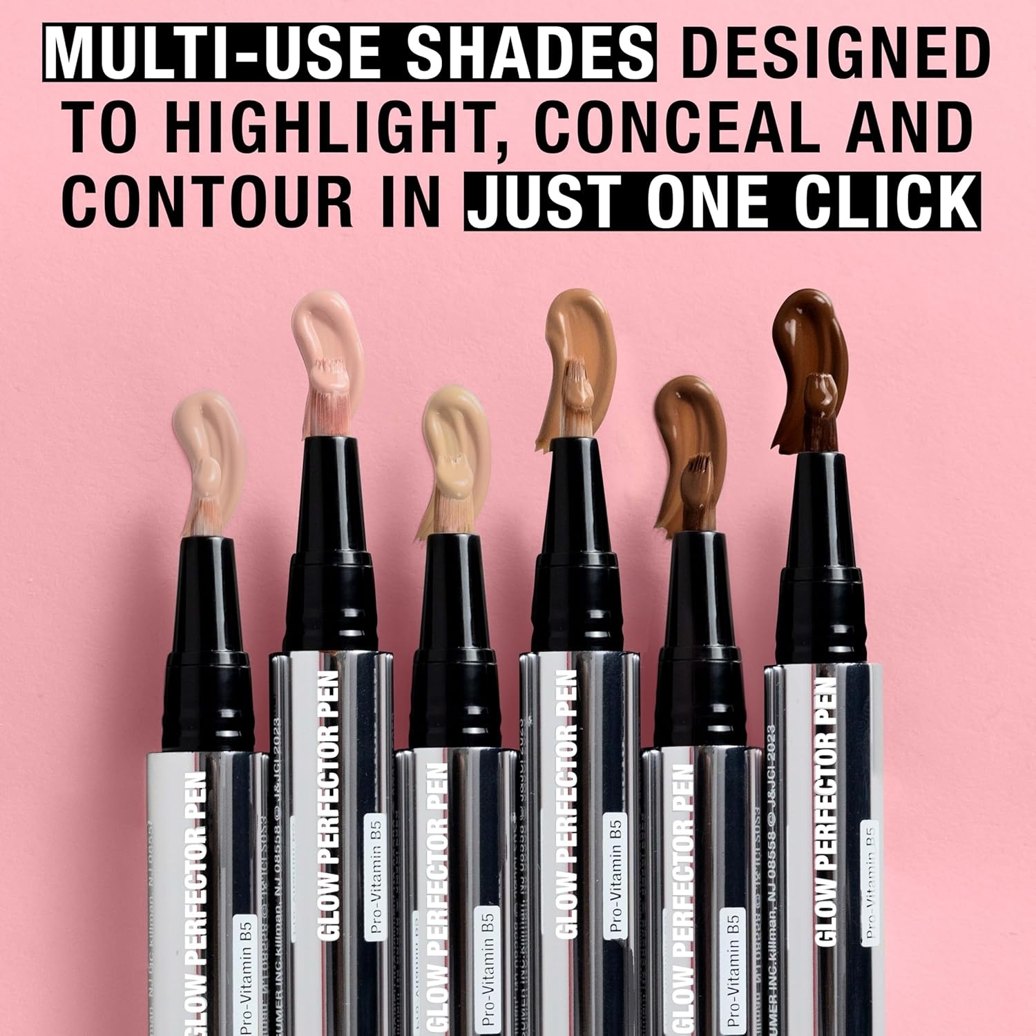 image:imageNeutrogena Healthy Skin Glow Perfector Concealer Pen Lightweight Liquid Makeup for Face with ProVitamin B5 amp Vitamin E for a Radiant Finish Medium 01 ozLight