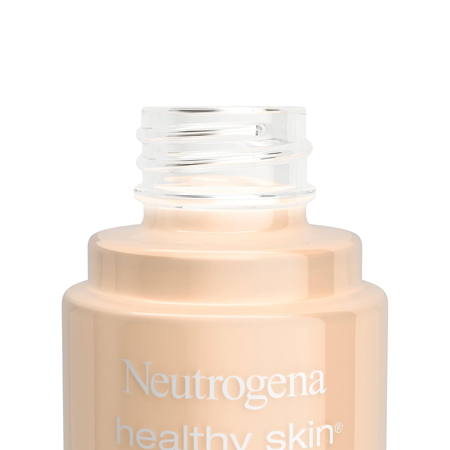 image:imageNeutrogena Healthy Skin Liquid Foundation Makeup with Broad Spectrum SPF 20 Sunscreen Lightweight Medium Coverage Makeup with Sunscreen and ProVitamin B5 Classic Ivory 160C 1 fl oz060 Natural Beige