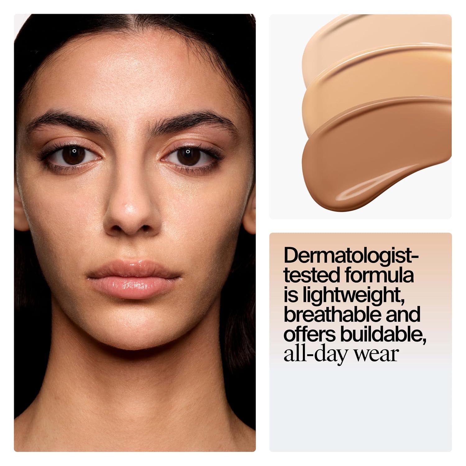 image:imageNeutrogena Healthy Skin Liquid Foundation Makeup with Broad Spectrum SPF 20 Sunscreen Lightweight Medium Coverage Makeup with Sunscreen and ProVitamin B5 Classic Ivory 160C 1 fl ozSoft Sand