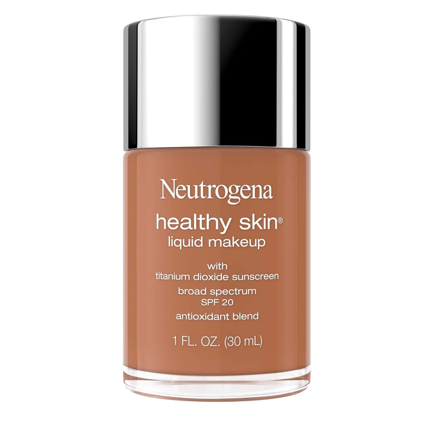 image:imageNeutrogena Healthy Skin Liquid Foundation Makeup with Broad Spectrum SPF 20 Sunscreen Lightweight Medium Coverage Makeup with Sunscreen and ProVitamin B5 Classic Ivory 160C 1 fl ozCool Bronze
