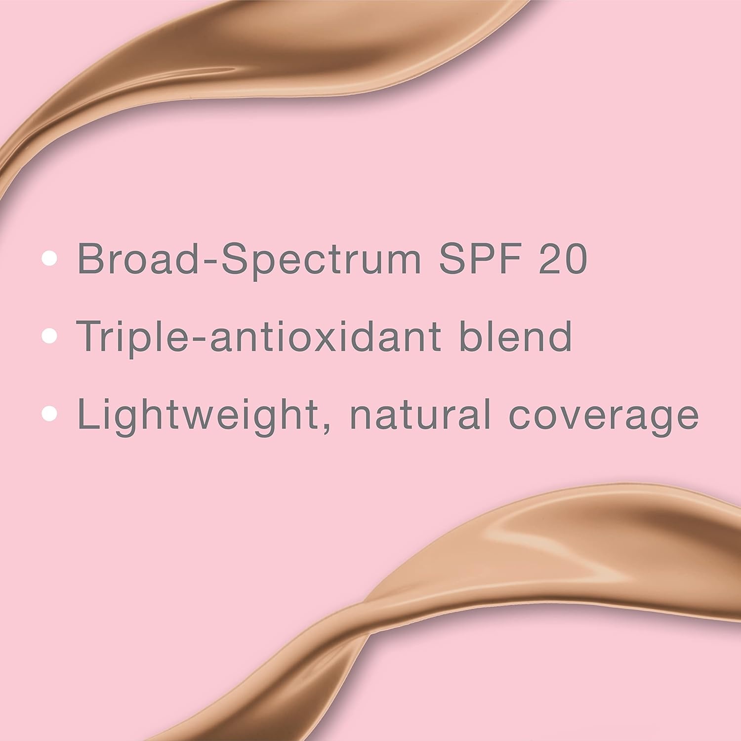 image:imageNeutrogena Healthy Skin Liquid Foundation Makeup with Broad Spectrum SPF 20 Sunscreen Lightweight Medium Coverage Makeup with Sunscreen and ProVitamin B5 Classic Ivory 160C 1 fl oz060 Natural Beige
