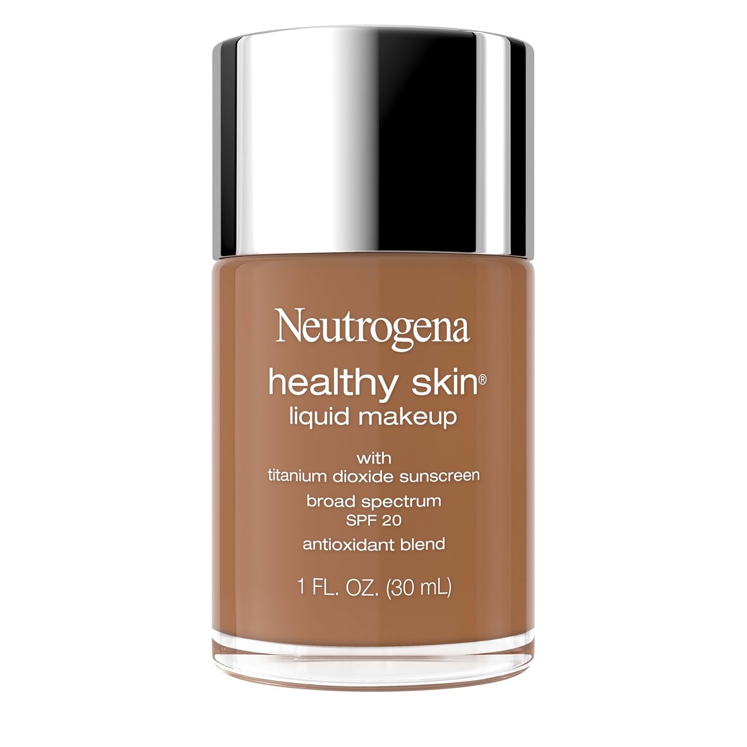 image:imageNeutrogena Healthy Skin Liquid Foundation Makeup with Broad Spectrum SPF 20 Sunscreen Lightweight Medium Coverage Makeup with Sunscreen and ProVitamin B5 Classic Ivory 160C 1 fl ozDeep Olive