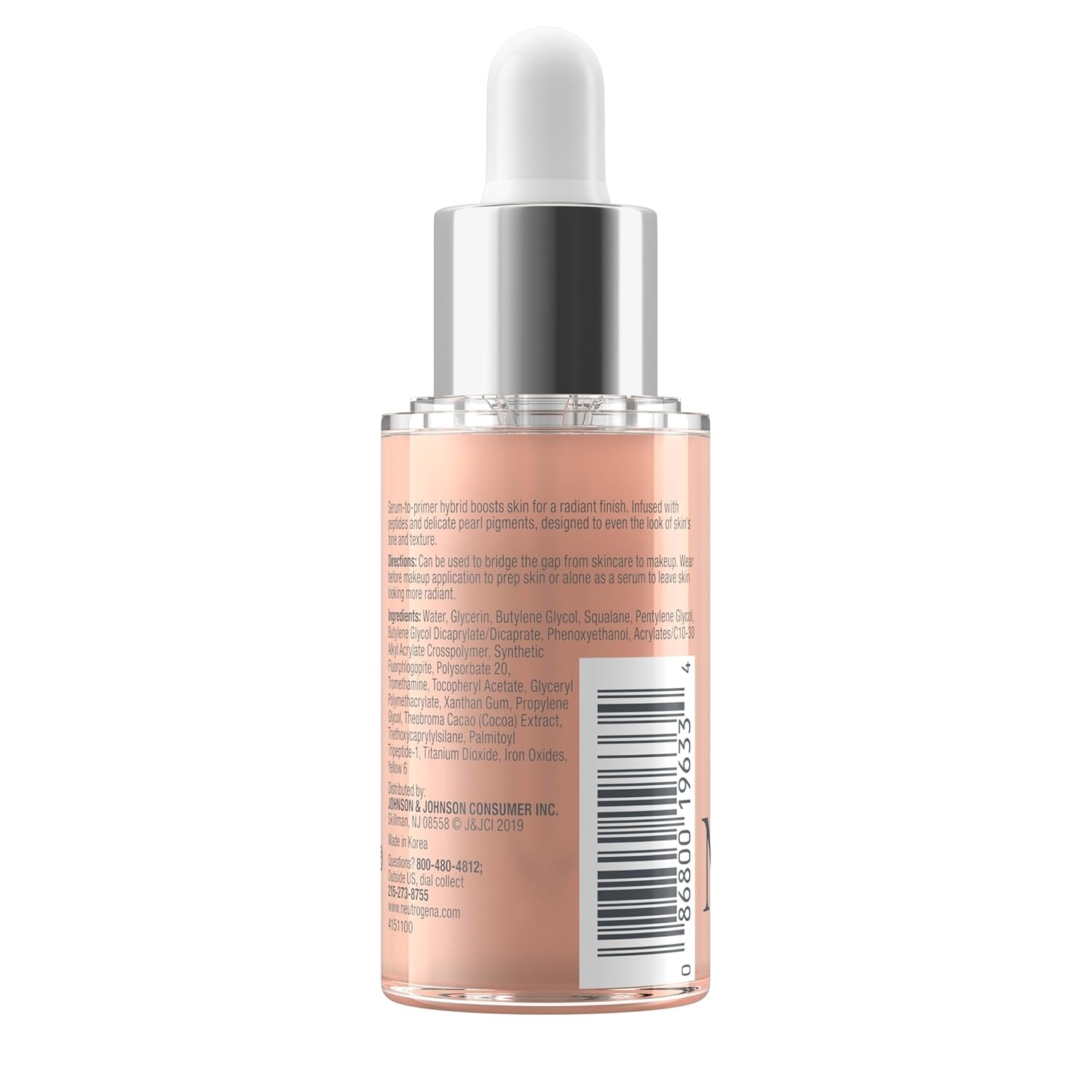 image:imageNeutrogena Healthy Skin Radiant Setting Spray LongLasting Face Mist with Antioxidants amp Peptides Lightweight Hydrating Formula Locks Makeup for Glowing Refreshed Skin 34 fl OzBooster Primer Serum