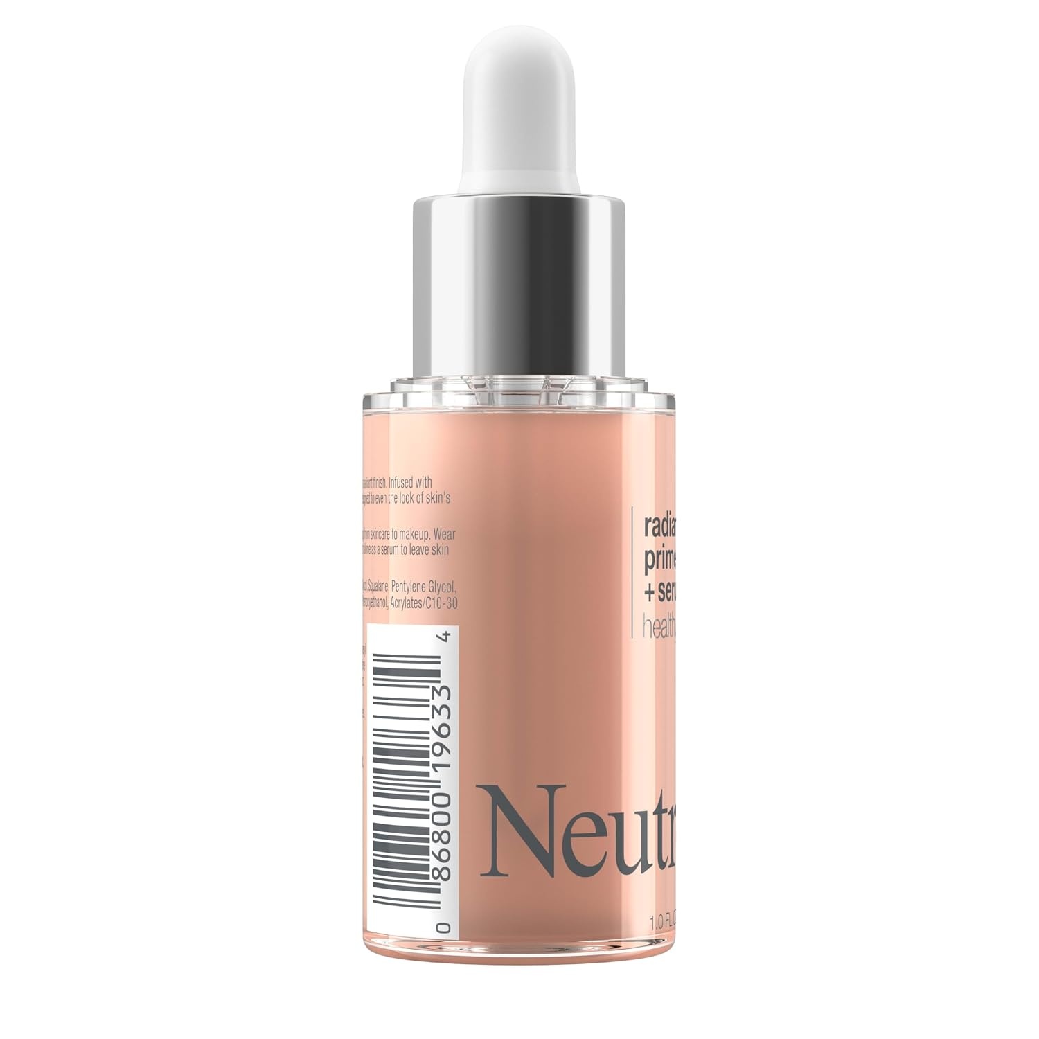 image:imageNeutrogena Healthy Skin Radiant Setting Spray LongLasting Face Mist with Antioxidants amp Peptides Lightweight Hydrating Formula Locks Makeup for Glowing Refreshed Skin 34 fl OzBooster Primer Serum