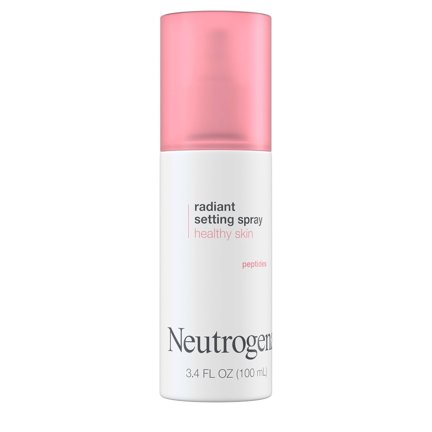 image:imageNeutrogena Healthy Skin Radiant Setting Spray LongLasting Face Mist with Antioxidants amp Peptides Lightweight Hydrating Formula Locks Makeup for Glowing Refreshed Skin 34 fl OzMakeup Setting Spray
