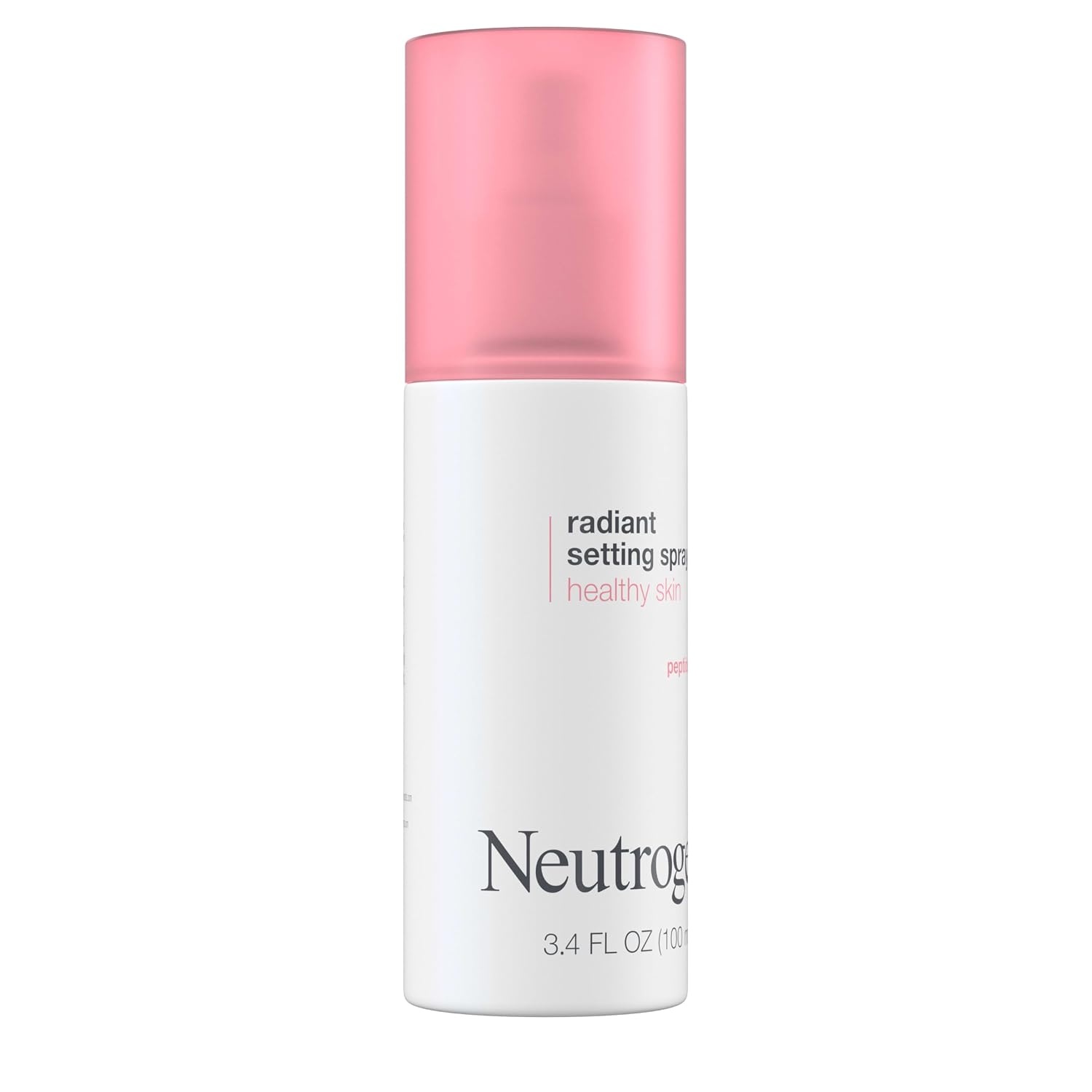 image:imageNeutrogena Healthy Skin Radiant Setting Spray LongLasting Face Mist with Antioxidants amp Peptides Lightweight Hydrating Formula Locks Makeup for Glowing Refreshed Skin 34 fl OzMakeup Setting Spray
