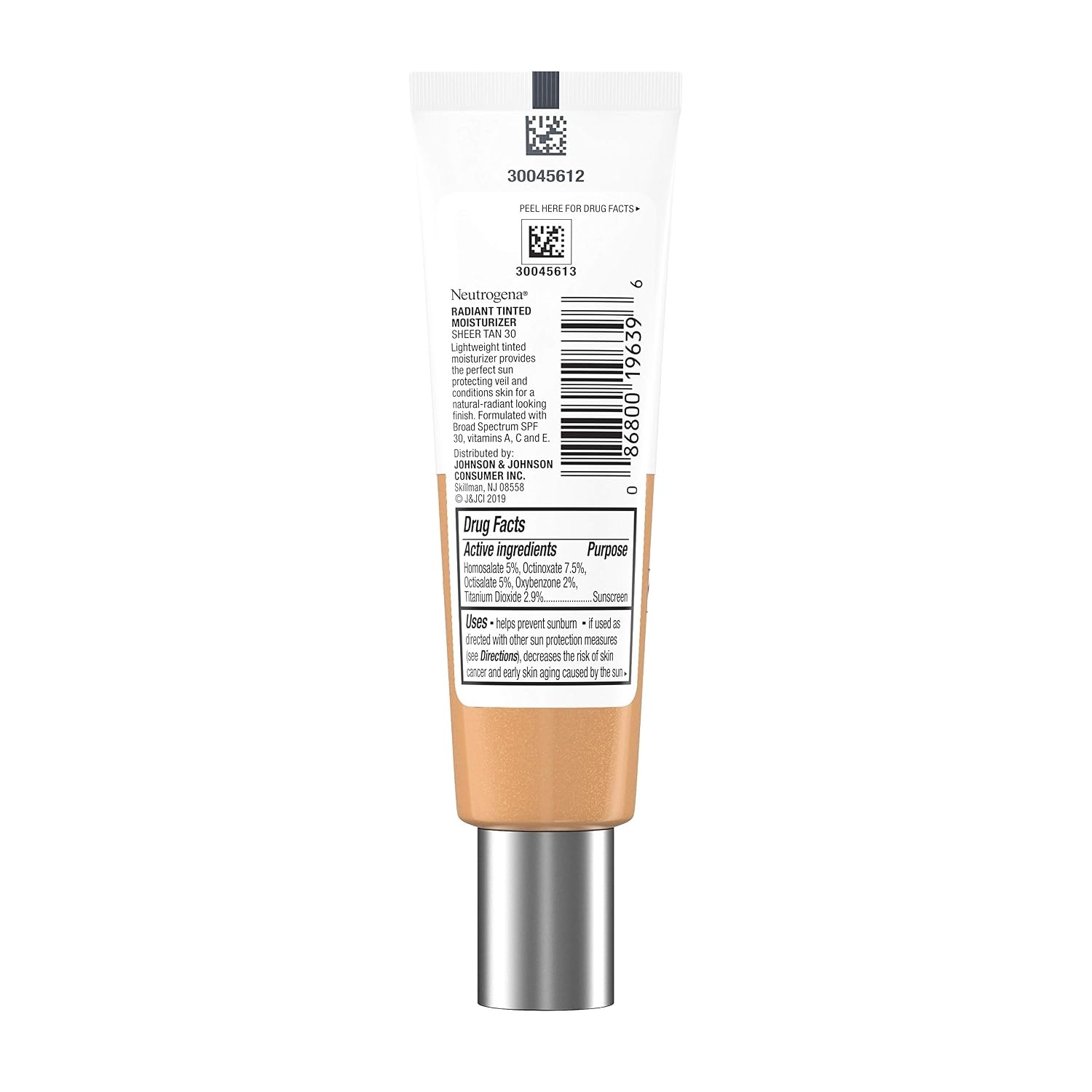 image:imageNeutrogena Healthy Skin Radiant Tinted Facial Moisturizer with Broad Spectrum SPF 30 Sunscreen Vitamins A C amp E Lightweight Sheer amp OilFree Coverage Sheer Fair 20 11 fl ozSheer Tan 30