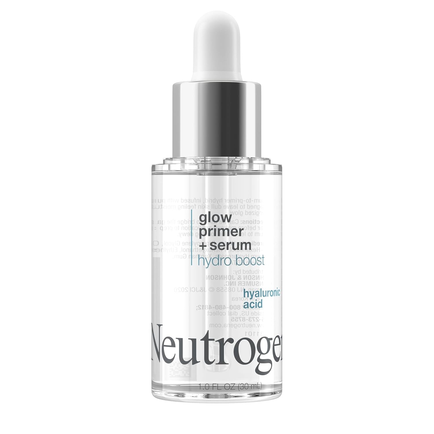 image:imageNeutrogena Hydro Boost Glow Booster Primer amp Serum Hydrating amp Moisturizing Face SerumtoPrimer Hybrid Infused with Purified Hyaluronic Acid amp Designed to Instantly Hydrate 10 fl oz1 Fl Oz Pack of 1