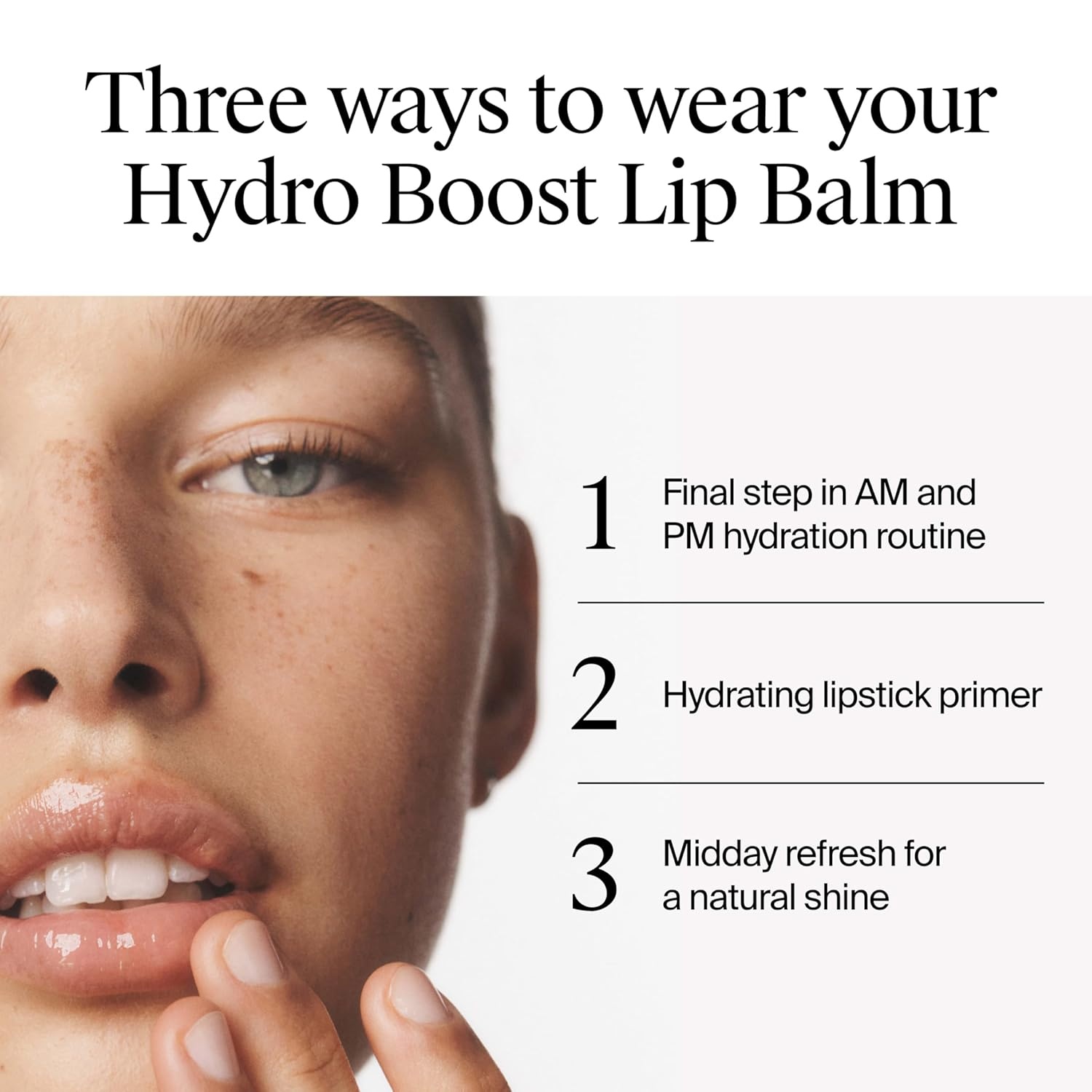 image:imageNeutrogena Hydro Boost Hyaluronic Acid Unscented Lip Balm Leaves Lips Feeling Hydrated Sheer Ice Nude Lip Balm with a Sweet Sugar Flavor Fragrance Free 05 ozSheer Pink
