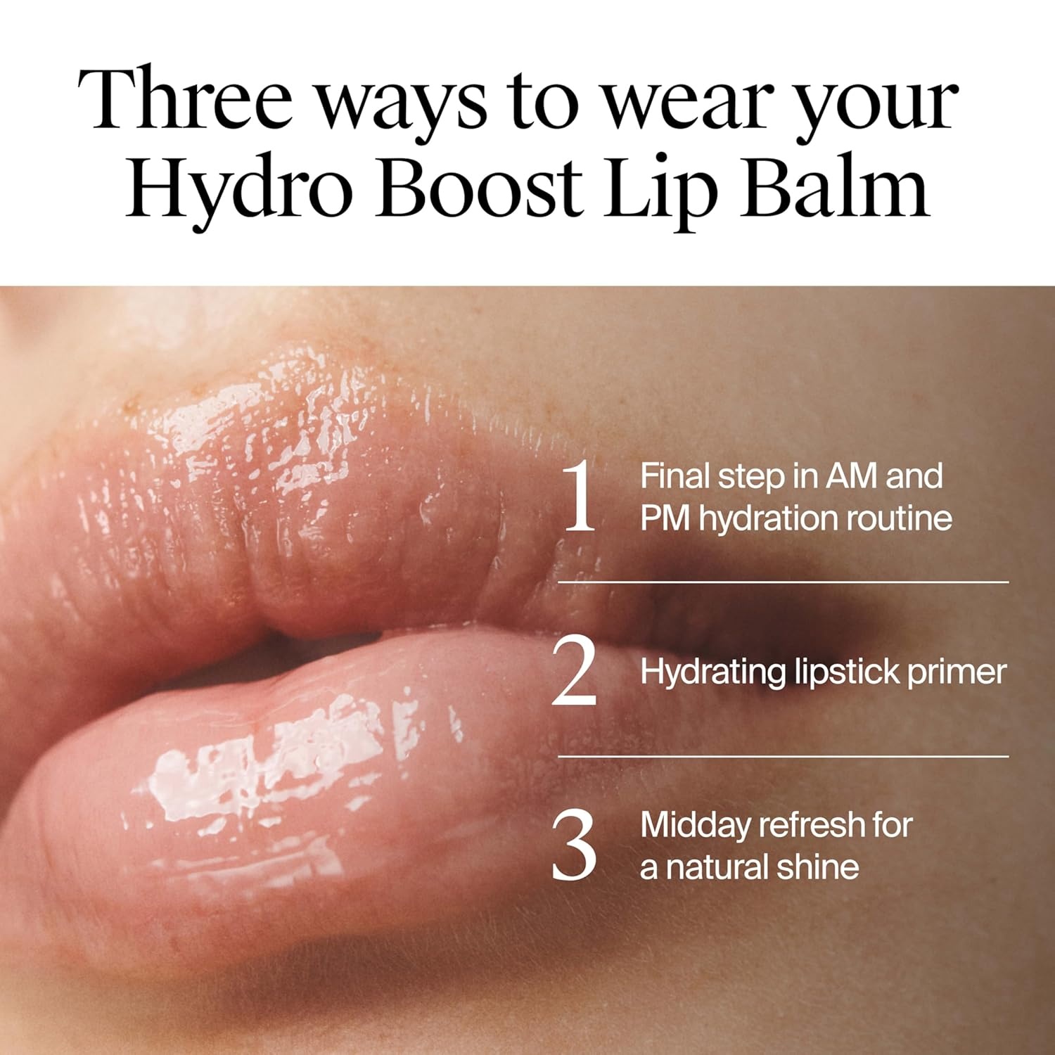 image:imageNeutrogena Hydro Boost Hyaluronic Acid Unscented Lip Balm Leaves Lips Feeling Hydrated Sheer Ice Nude Lip Balm with a Sweet Sugar Flavor Fragrance Free 05 ozNude