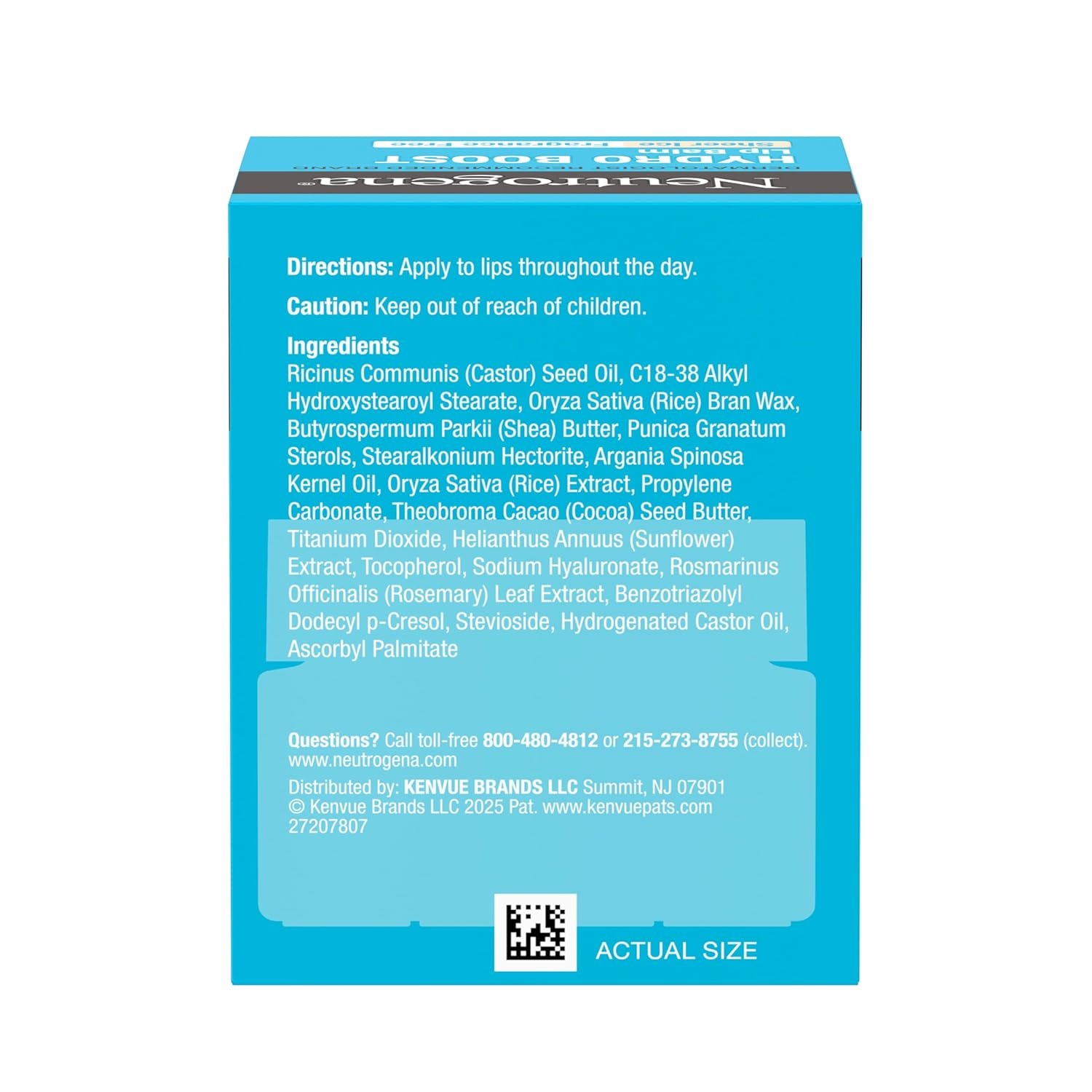 image:imageNeutrogena Hydro Boost Hyaluronic Acid Unscented Lip Balm Leaves Lips Feeling Hydrated Sheer Ice Nude Lip Balm with a Sweet Sugar Flavor Fragrance Free 05 ozNude