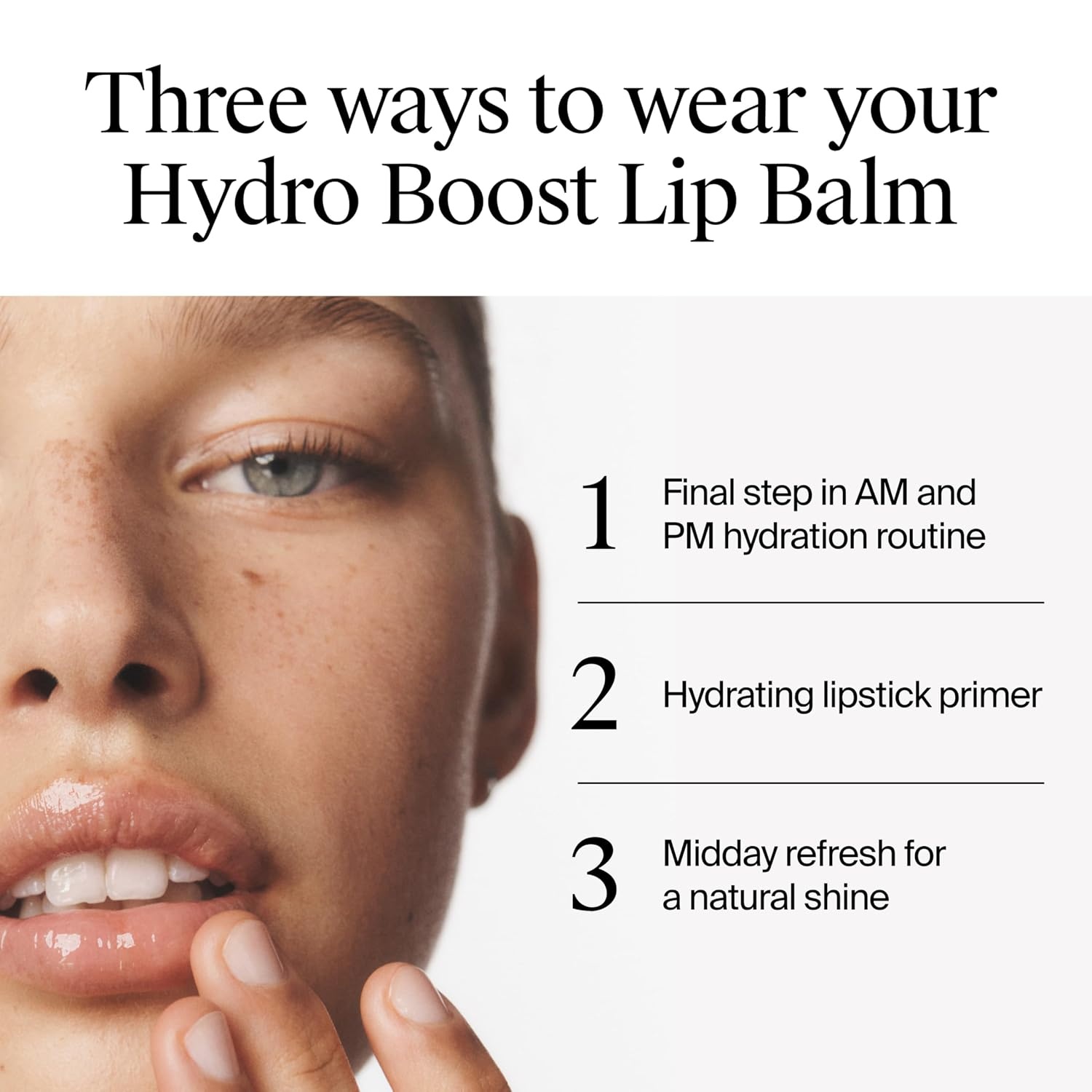 image:imageNeutrogena Hydro Boost Hyaluronic Acid Unscented Lip Balm Leaves Lips Feeling Hydrated Sheer Ice Nude Lip Balm with a Sweet Sugar Flavor Fragrance Free 05 ozSheer Pink