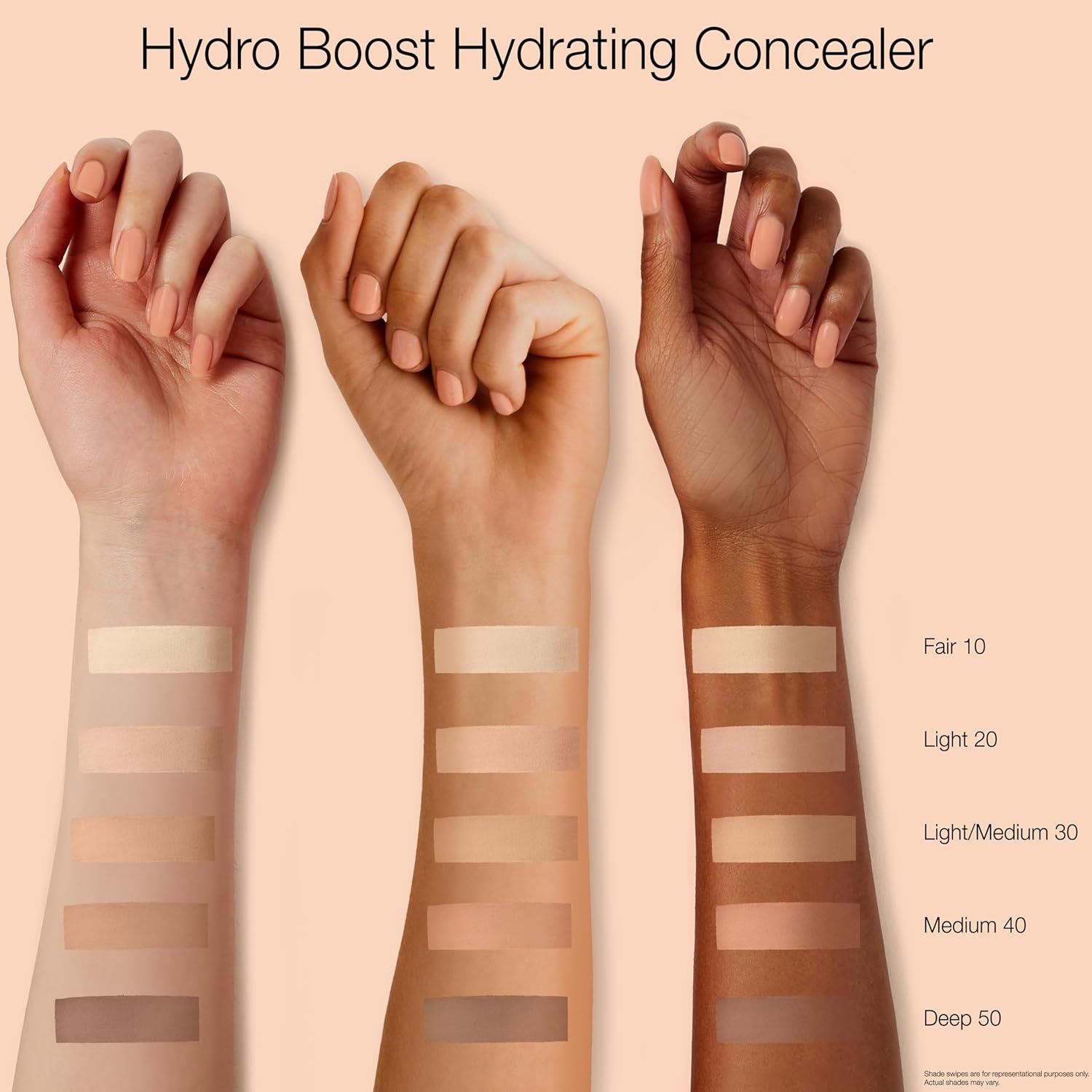image:imageNeutrogena Hydro Boost Hydrating Concealer Stick Makeup with Hyaluronic Acid for Dry Skin Lightweight OilFree CoverUp with Buildable Coverage 30 LightMedium 012 Oz20Light