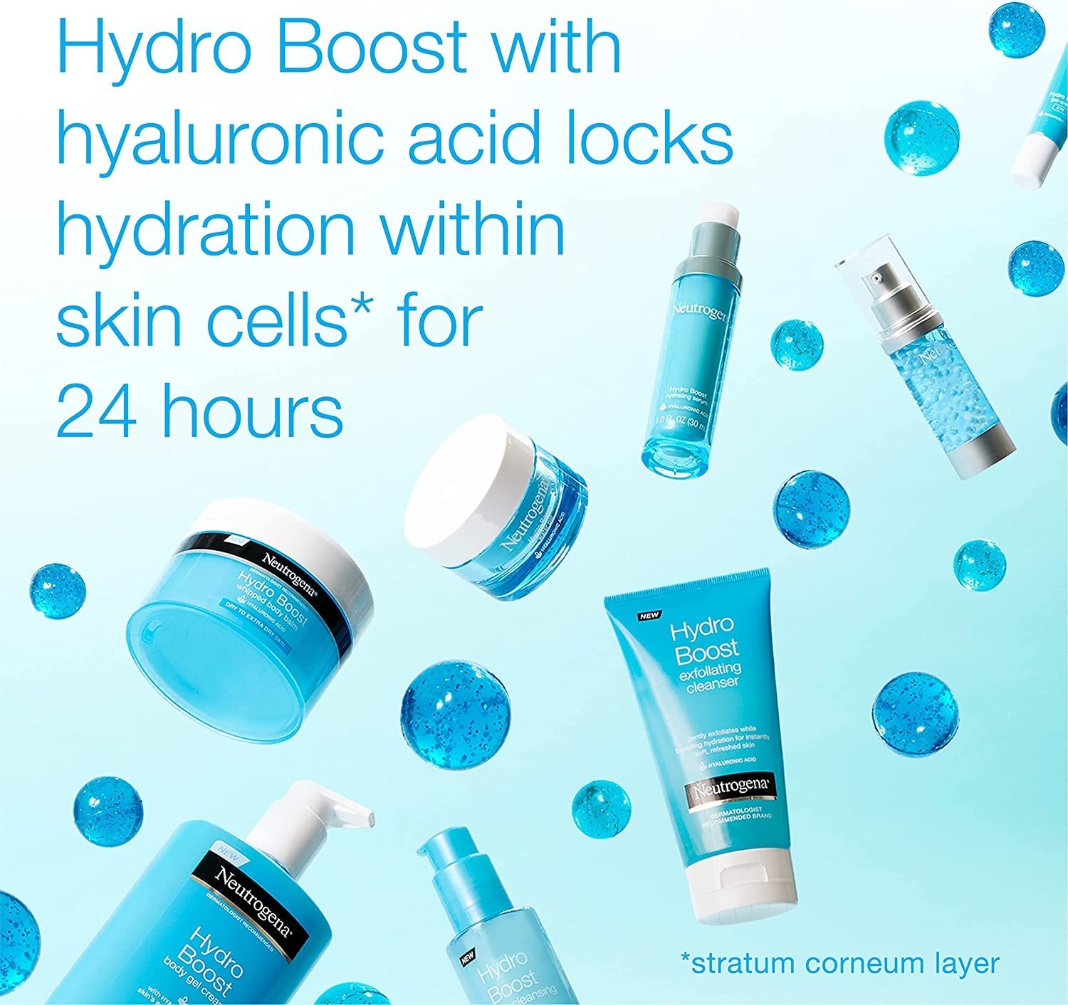 image:imageNeutrogena Hydro Boost Hydrating Face Mask 100 Hydrogel Sheet Moisturizing Instantly Quench Dry Skin Gentle Noncomedogenic Skin Care Mask 12 pack of 1 oz1 Ounce Pack of 1