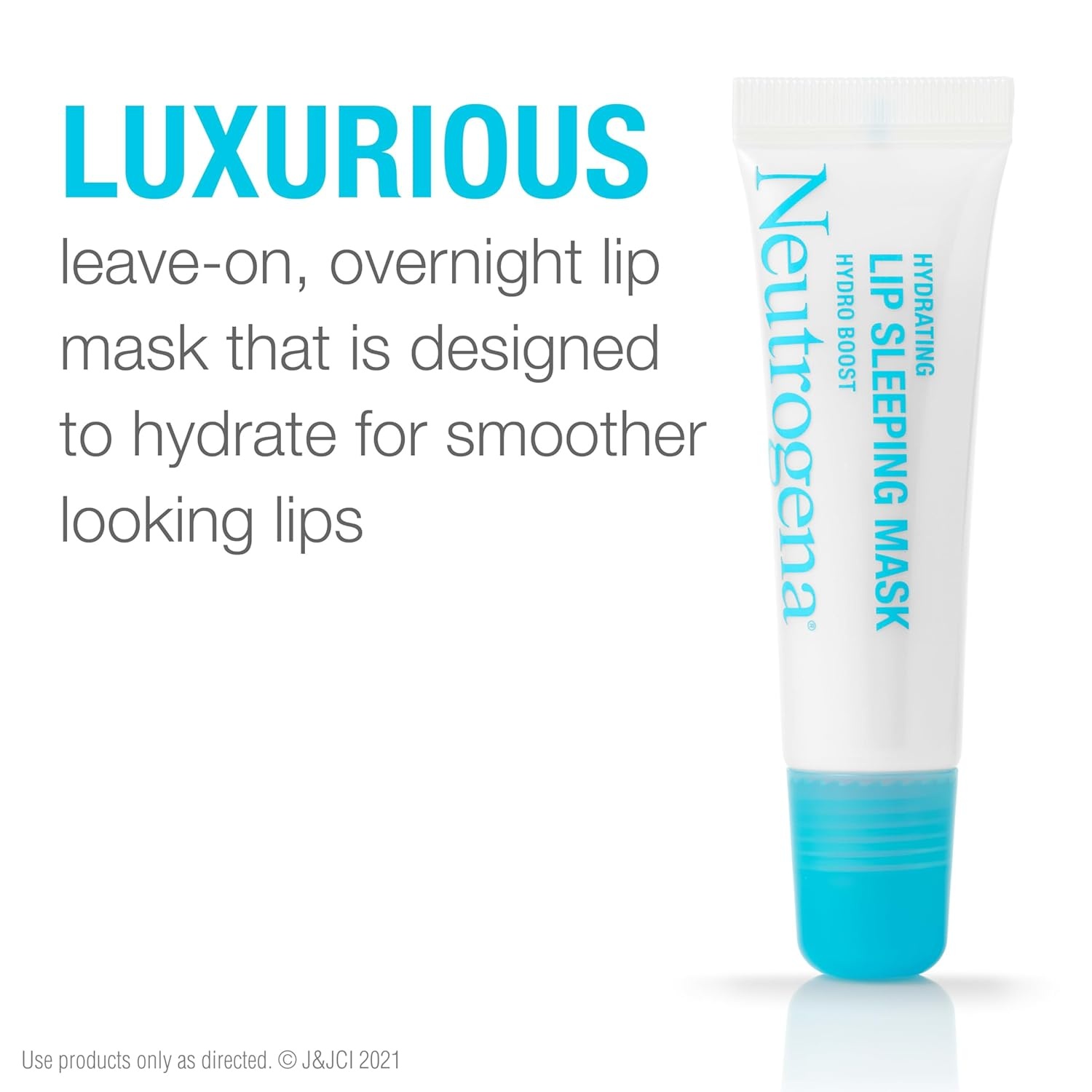 image:imageNeutrogena Hydro Boost Hydrating Lip Sleeping Mask with Hyaluronic Acid Clear Overnight and Daily Moisturizing Treatment for Very Dry Lips Fragrance Free Squeeze Tube Lip Balm 035 oz035 Ounce Pack of 2