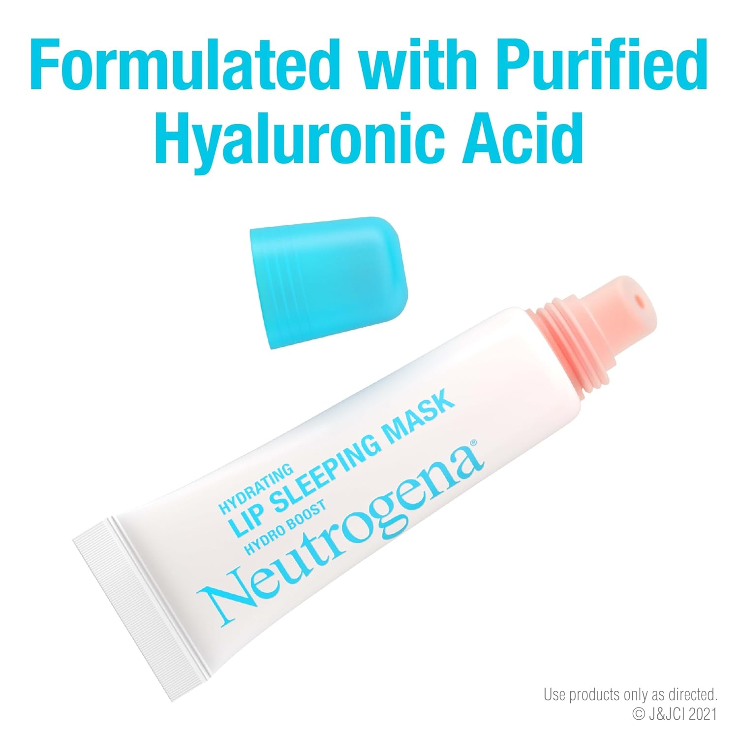 image:imageNeutrogena Hydro Boost Hydrating Lip Sleeping Mask with Hyaluronic Acid Clear Overnight and Daily Moisturizing Treatment for Very Dry Lips Fragrance Free Squeeze Tube Lip Balm 035 oz035 Ounce Pack of 1