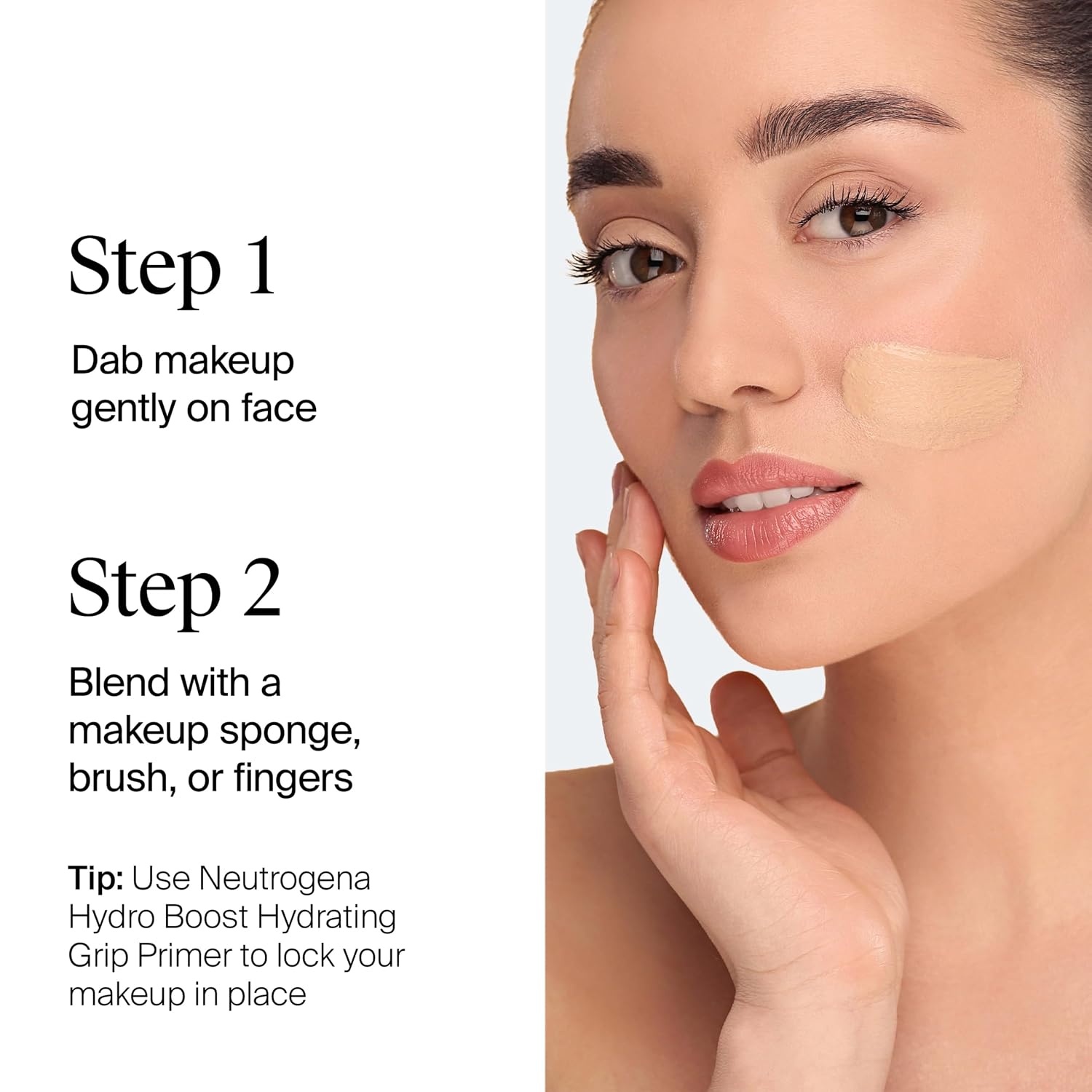 image:imageNeutrogena Hydro Boost Hydrating Tint Lightweight Foundation for Dry Skin Hyaluronic Acid Moisturizing Skincare Makeup OilFree WaterGel Smooth Natural Coverage Buff 30 10 fl oz040 Nude