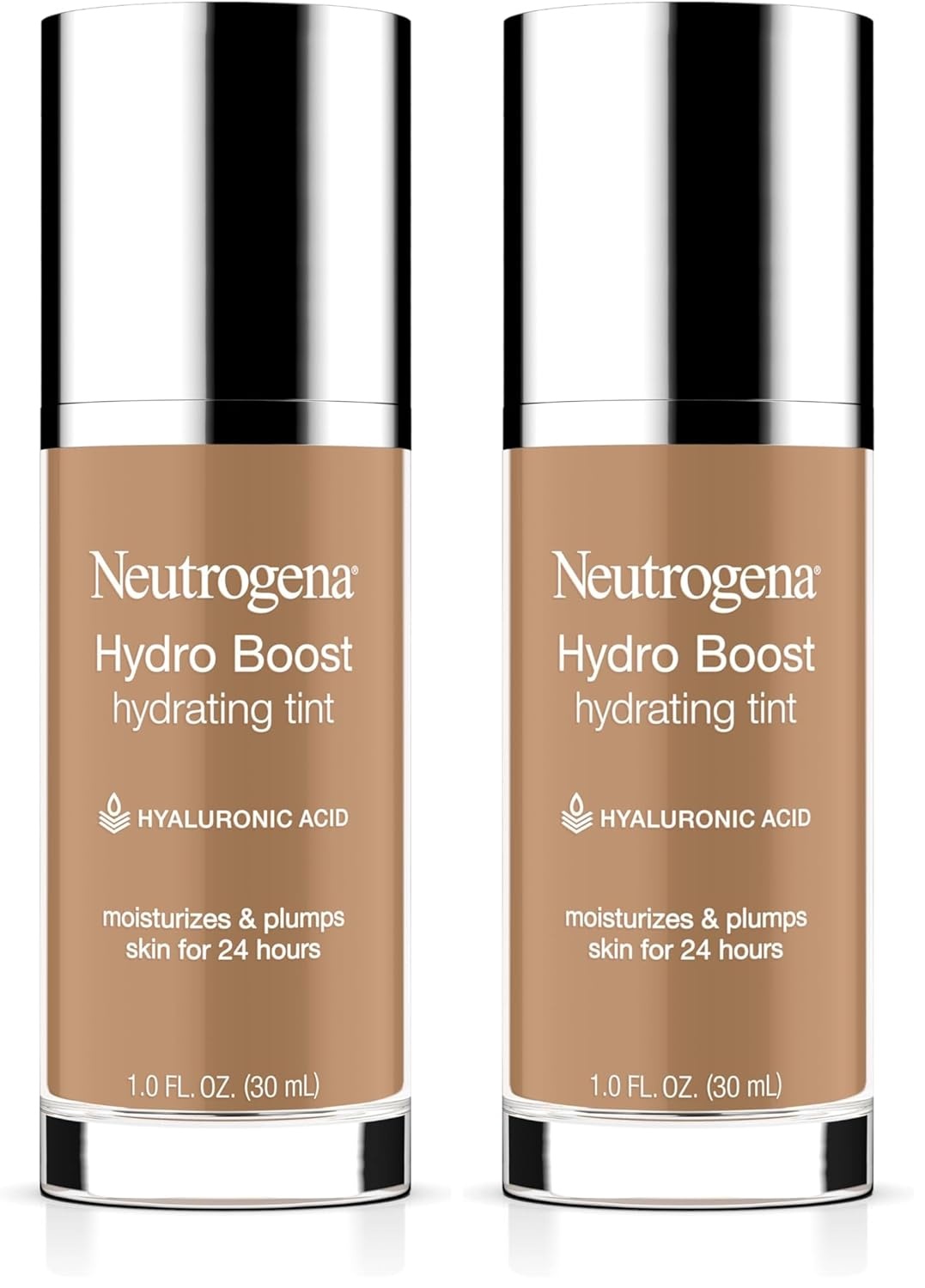 image:imageNeutrogena Hydro Boost Hydrating Tint Lightweight Foundation for Dry Skin Hyaluronic Acid Moisturizing Skincare Makeup OilFree WaterGel Smooth Natural Coverage Buff 30 10 fl oz105 Caramel
