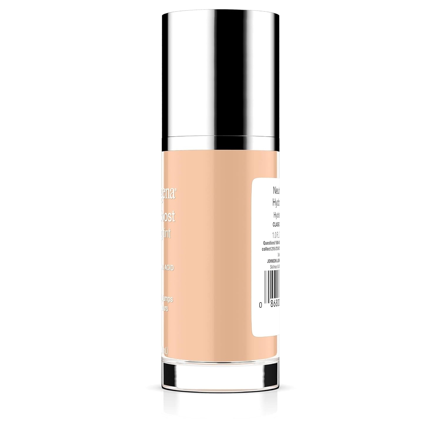 image:imageNeutrogena Hydro Boost Hydrating Tint Lightweight Foundation for Dry Skin Hyaluronic Acid Moisturizing Skincare Makeup OilFree WaterGel Smooth Natural Coverage Buff 30 10 fl oz010 Classic Ivory