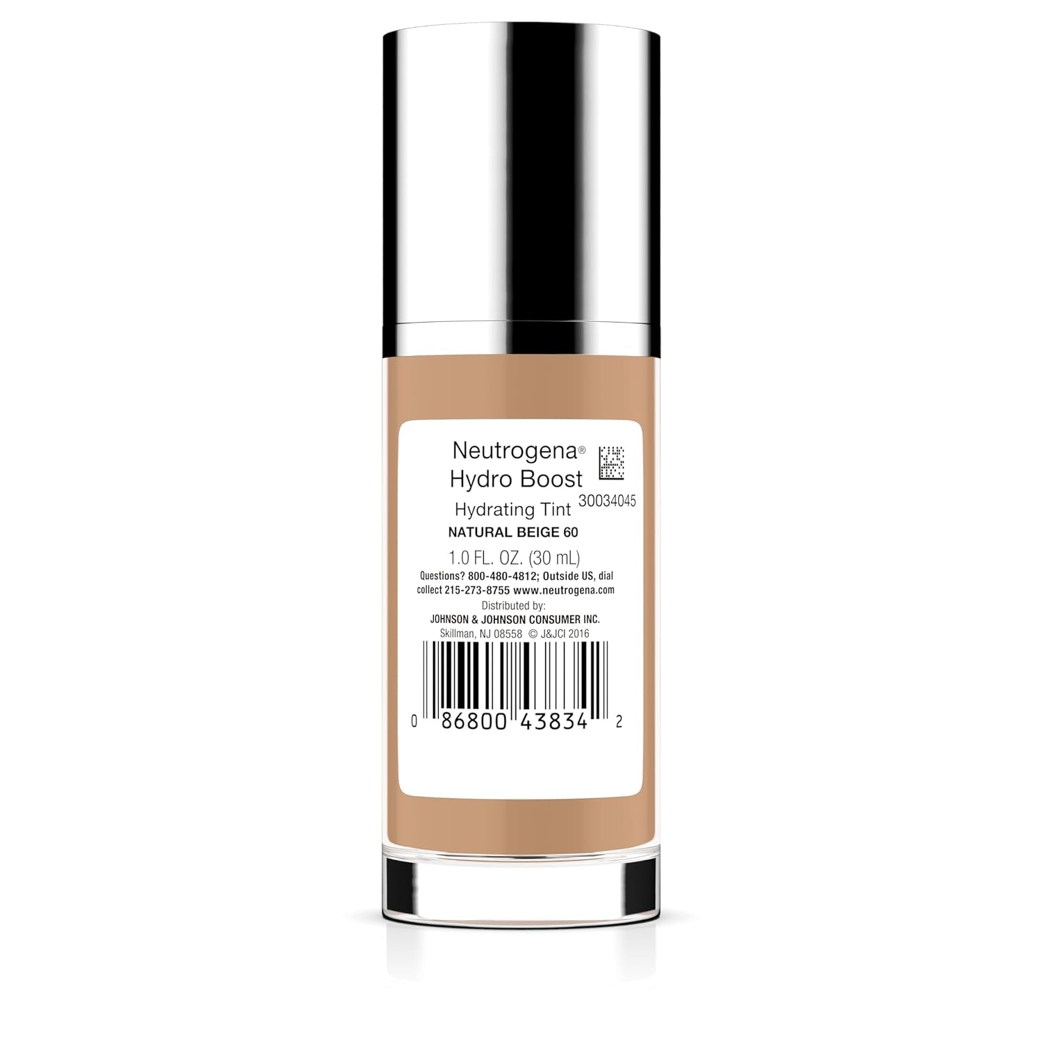 image:imageNeutrogena Hydro Boost Hydrating Tint Lightweight Foundation for Dry Skin Hyaluronic Acid Moisturizing Skincare Makeup OilFree WaterGel Smooth Natural Coverage Buff 30 10 fl oz060 Natural Beige