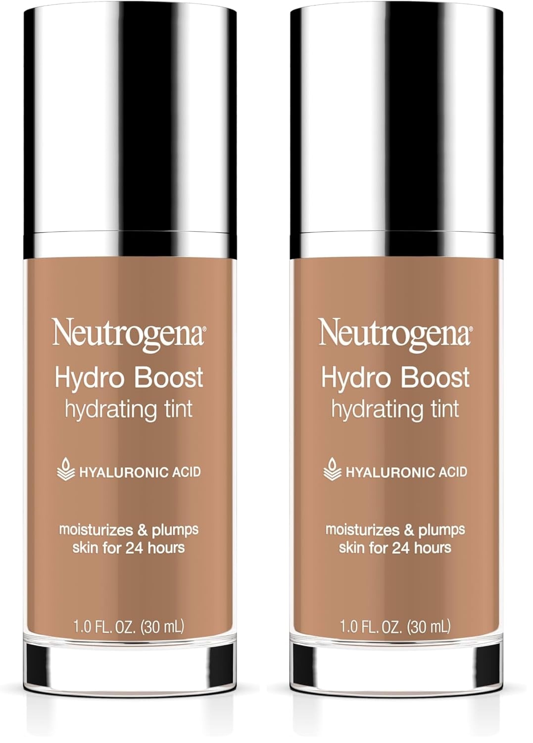 image:imageNeutrogena Hydro Boost Hydrating Tint Lightweight Foundation for Dry Skin Hyaluronic Acid Moisturizing Skincare Makeup OilFree WaterGel Smooth Natural Coverage Buff 30 10 fl oz115 Cocoa