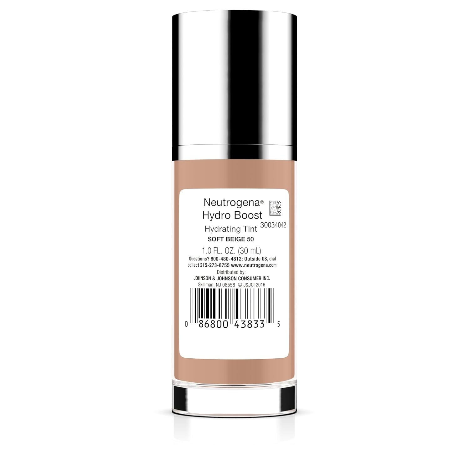 image:imageNeutrogena Hydro Boost Hydrating Tint Lightweight Foundation for Dry Skin Hyaluronic Acid Moisturizing Skincare Makeup OilFree WaterGel Smooth Natural Coverage Buff 30 10 fl oz050 Soft Beige