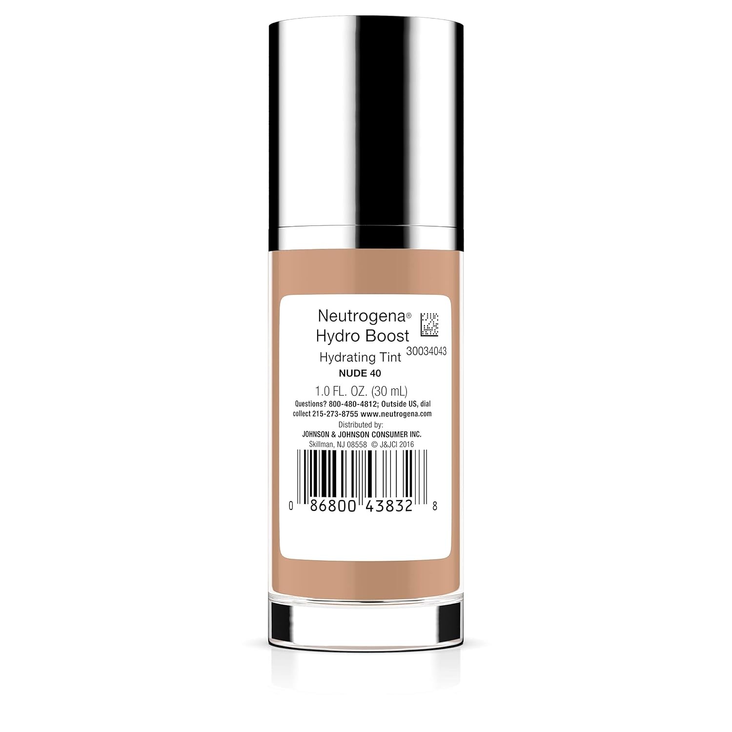image:imageNeutrogena Hydro Boost Hydrating Tint Lightweight Foundation for Dry Skin Hyaluronic Acid Moisturizing Skincare Makeup OilFree WaterGel Smooth Natural Coverage Buff 30 10 fl oz040 Nude