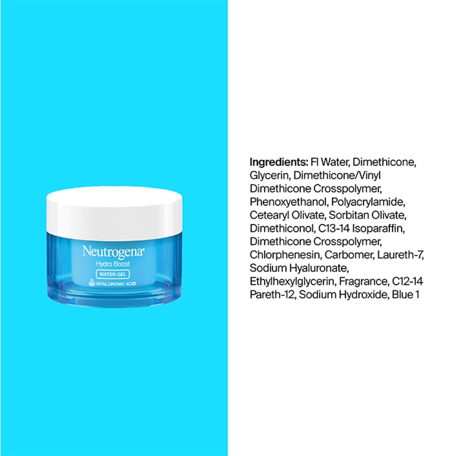 image:imageNeutrogena Hydro Boost Water Gel and Hydro Boost Hydrating Gel Cleanser for Normal to Oily Skin Facial Moisturizer 17 fl oz and TrialSize Facial Cleanser 05 fl oz
