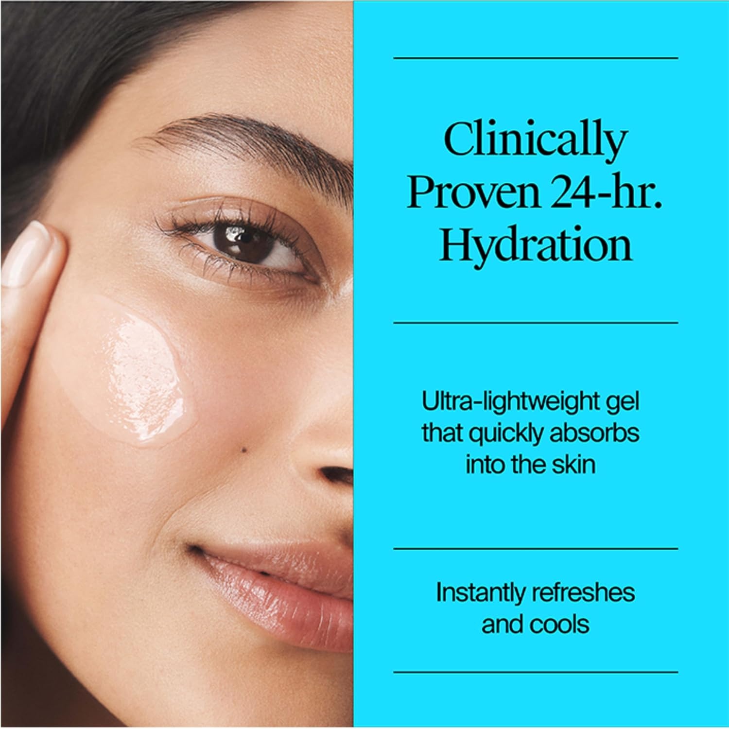 image:imageNeutrogena Hydro Boost Water Gel and Hydro Boost Hydrating Gel Cleanser for Normal to Oily Skin Facial Moisturizer 17 fl oz and TrialSize Facial Cleanser 05 fl oz