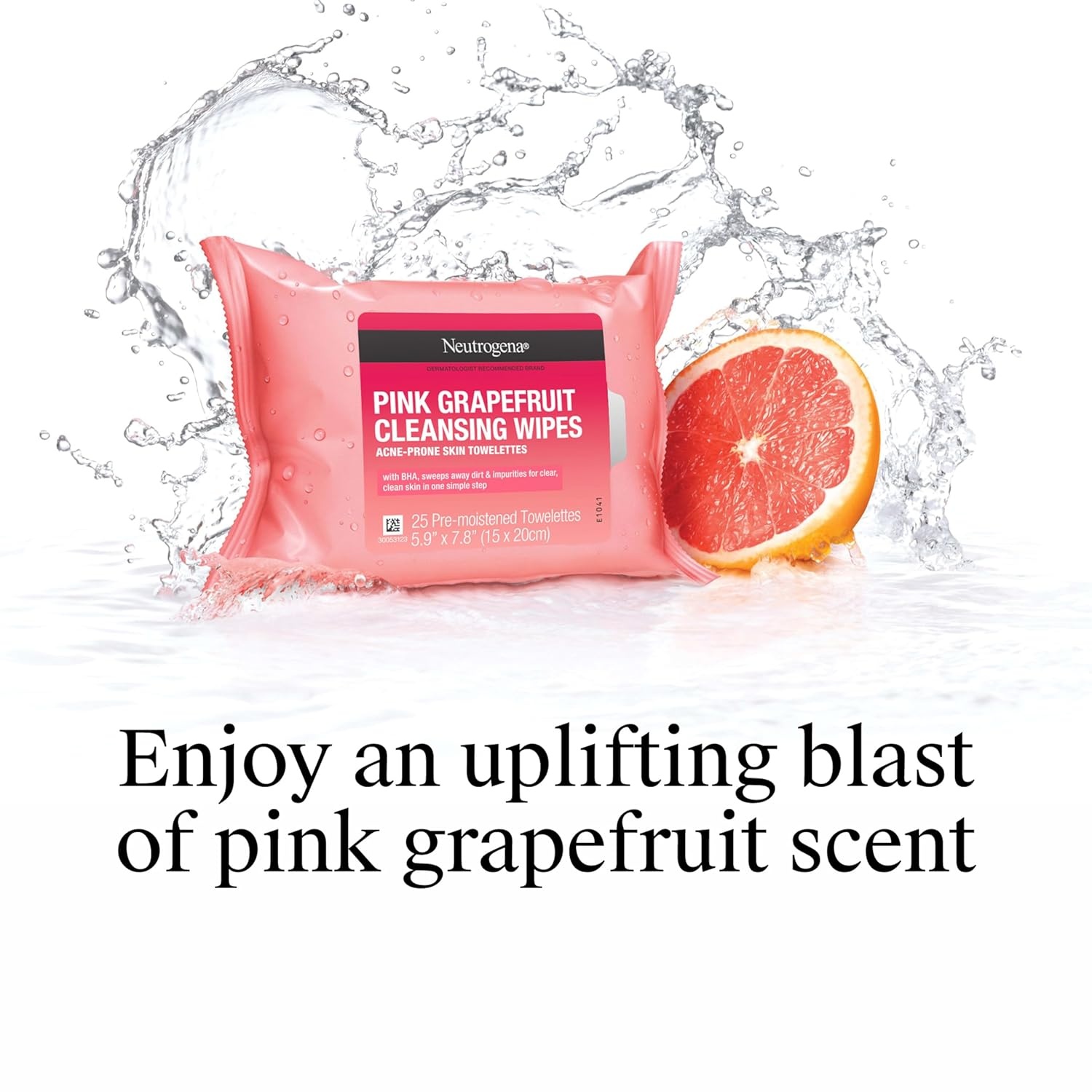 image:imageNeutrogena Makeup Remover Cleansing Towelettes Pink Grapefruit 25 Count Twin Pack