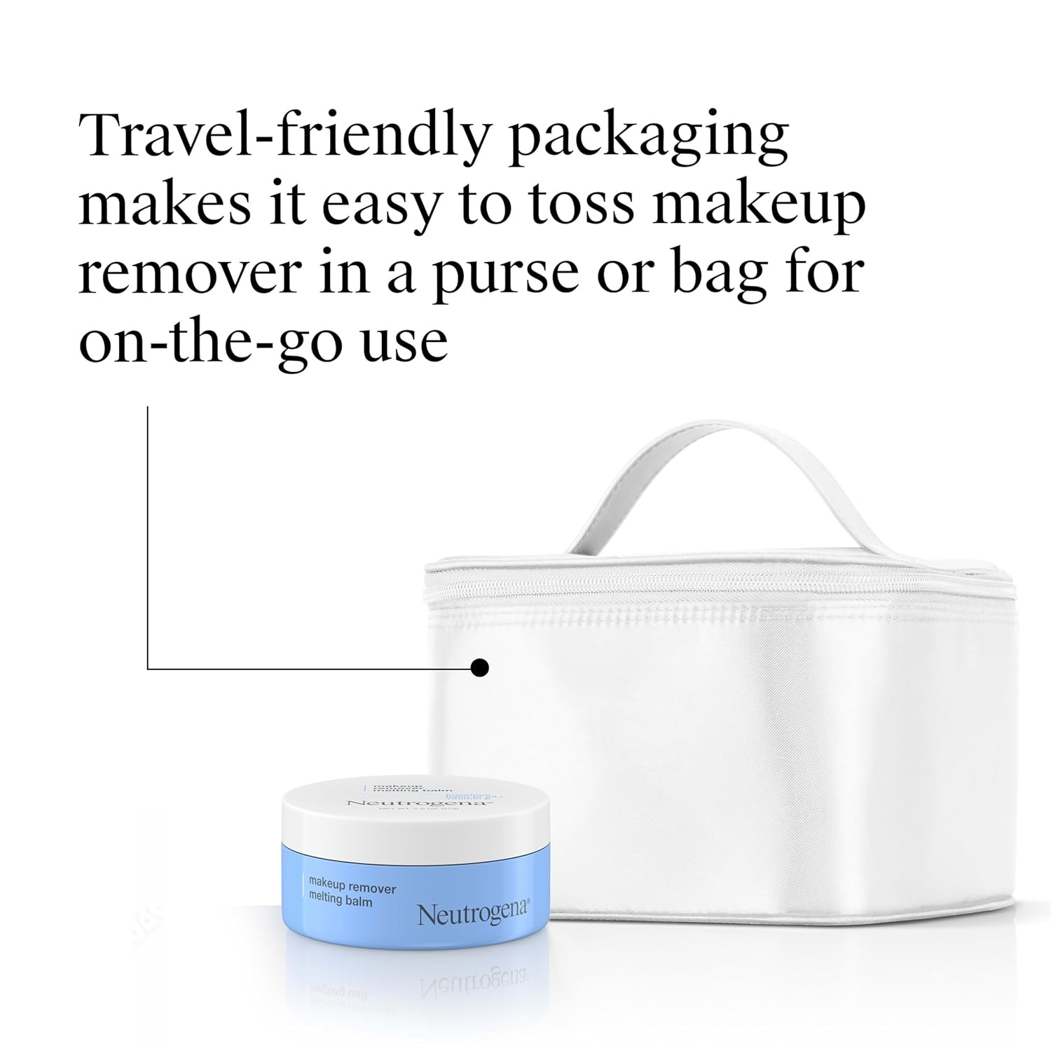 image:imageNeutrogena Makeup Remover Melting Balm with Vitamin E Nourishing and Gentle on Skin Works on Lips Face and Eyes Solid to Oil for Quick Removal FragranceFree TravelFriendly 2 oz2 Ounce Pack of 1