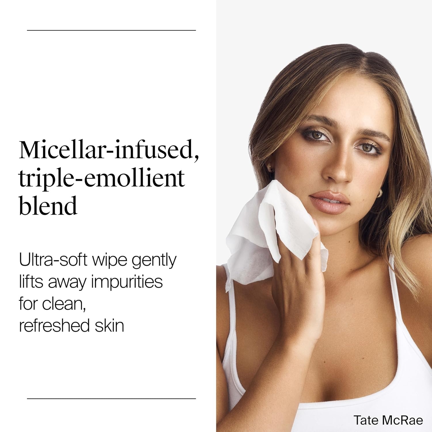 image:imageNeutrogena Makeup Remover Wipes Micellar AlcoholFree Face Towelettes Remove Waterproof Mascara amp Oil Compostable 100 PlantBased Cloth Dermatologist amp Ophthalmologist Tested Twin Pack 2 x 25 ctOriginal