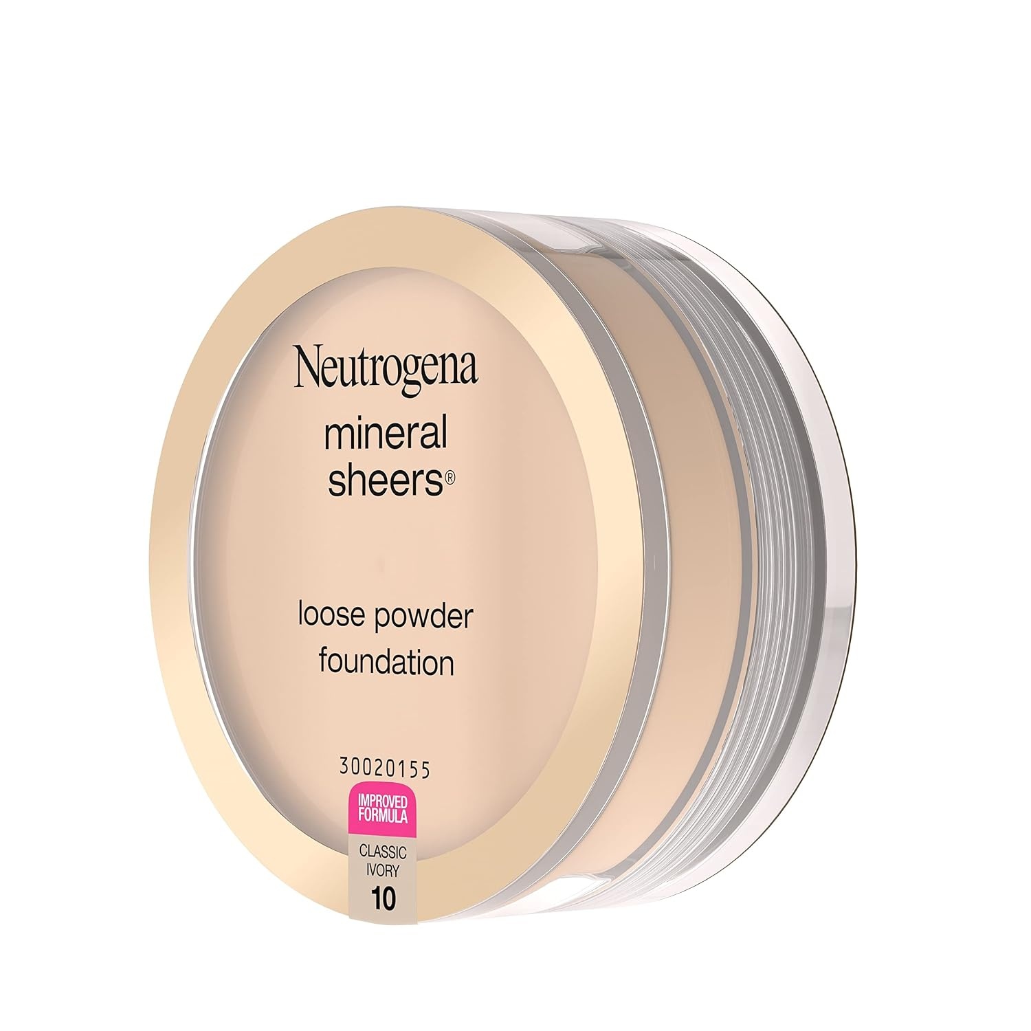 image:imageNeutrogena Mineral Sheers Lightweight Loose Powder Makeup Foundation with Vitamins A C amp E Sheer to Medium Buildable Coverage Skin Tone Enhancer Face Redness Reducer Nude 4019 oz10 Classic Ivory