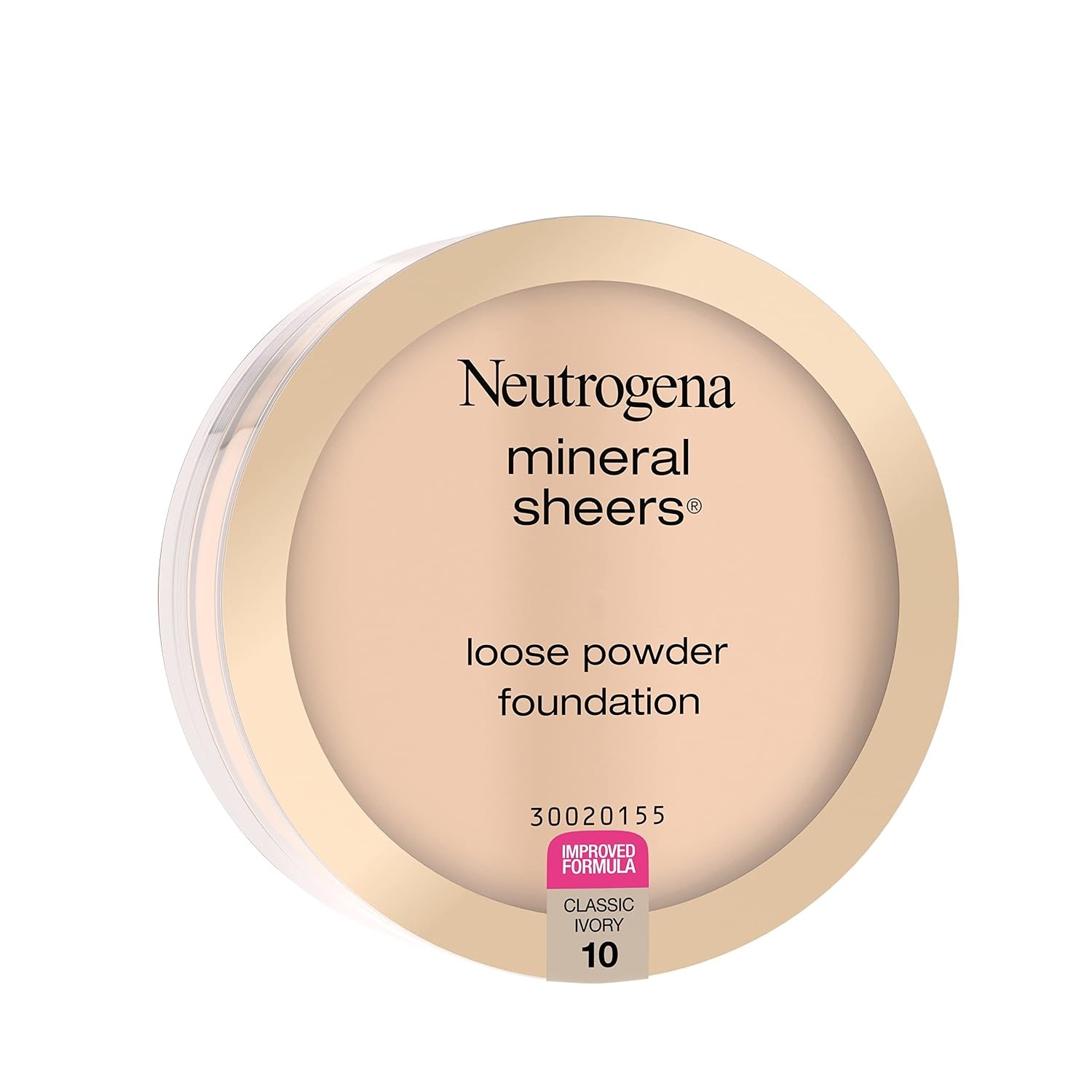 image:imageNeutrogena Mineral Sheers Lightweight Loose Powder Makeup Foundation with Vitamins A C amp E Sheer to Medium Buildable Coverage Skin Tone Enhancer Face Redness Reducer Nude 4019 oz10 Classic Ivory