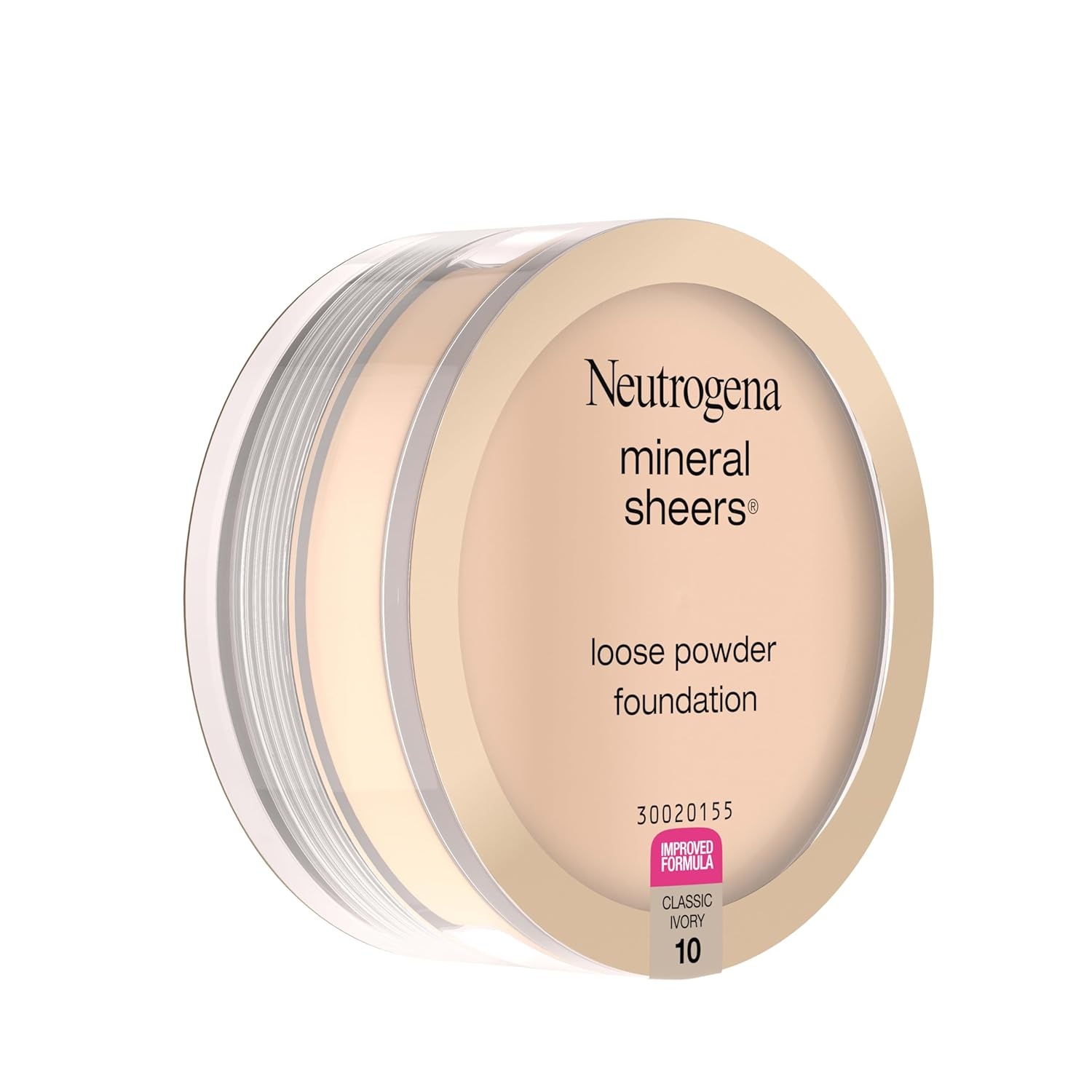 image:imageNeutrogena Mineral Sheers Lightweight Loose Powder Makeup Foundation with Vitamins A C amp E Sheer to Medium Buildable Coverage Skin Tone Enhancer Face Redness Reducer Nude 4019 oz10 Classic Ivory