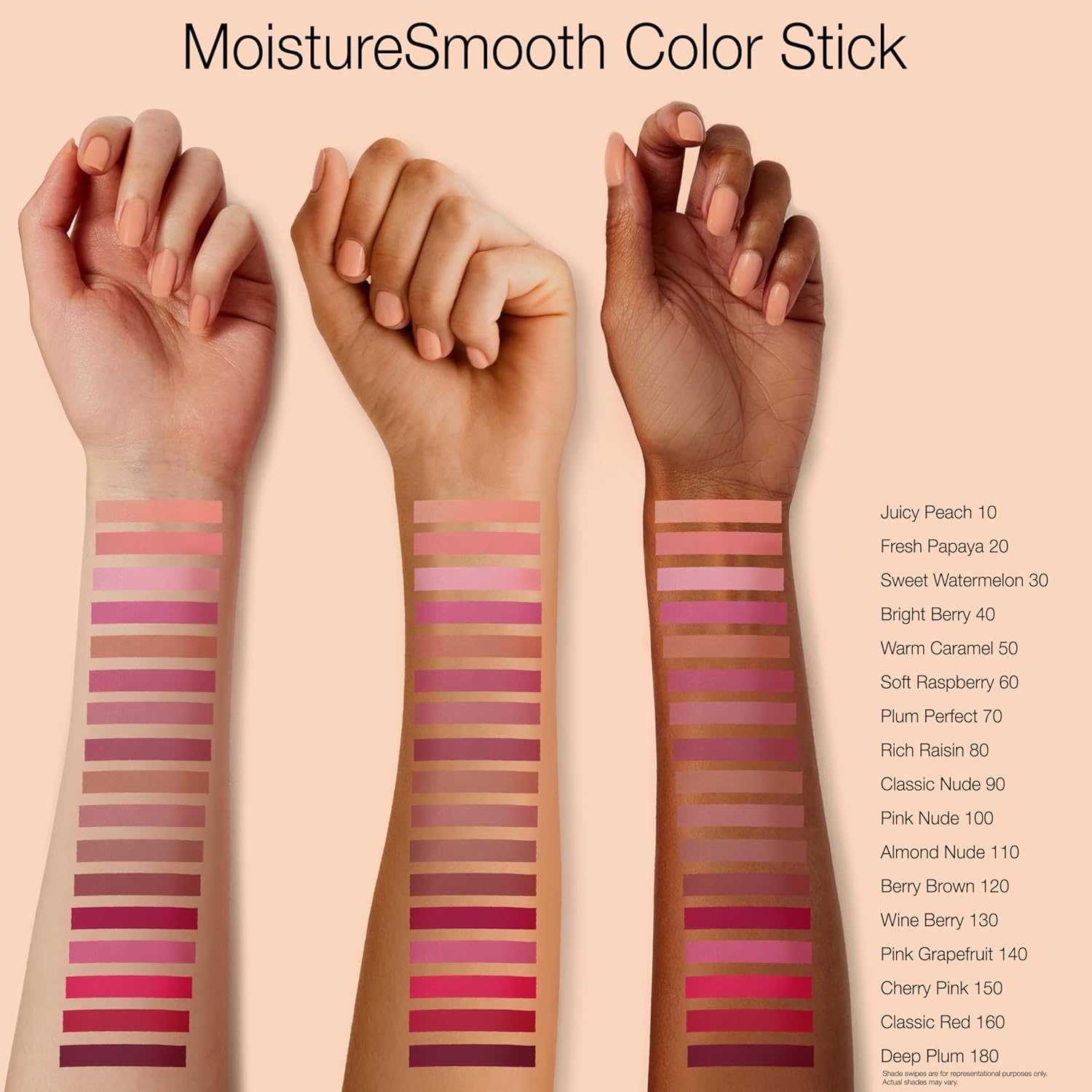 image:imageNeutrogena Moisturesmooth Color Lipstick 70 Plum Perfect 011 Oz100Pink Nude