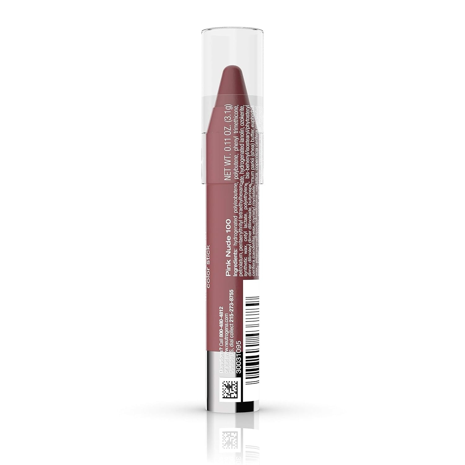 image:imageNeutrogena Moisturesmooth Color Lipstick 70 Plum Perfect 011 Oz100Pink Nude