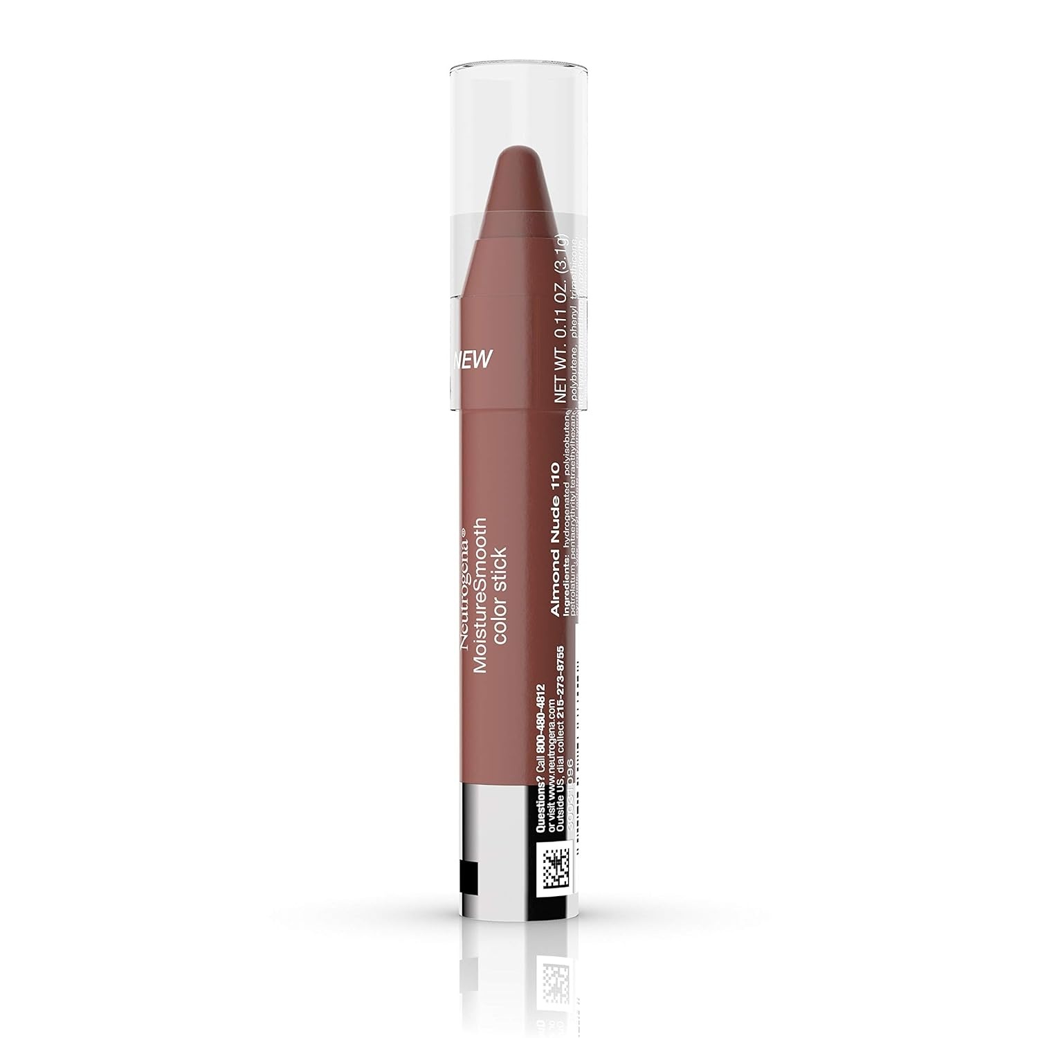 image:imageNeutrogena Moisturesmooth Color Lipstick 70 Plum Perfect 011 Oz110 Almond Nude