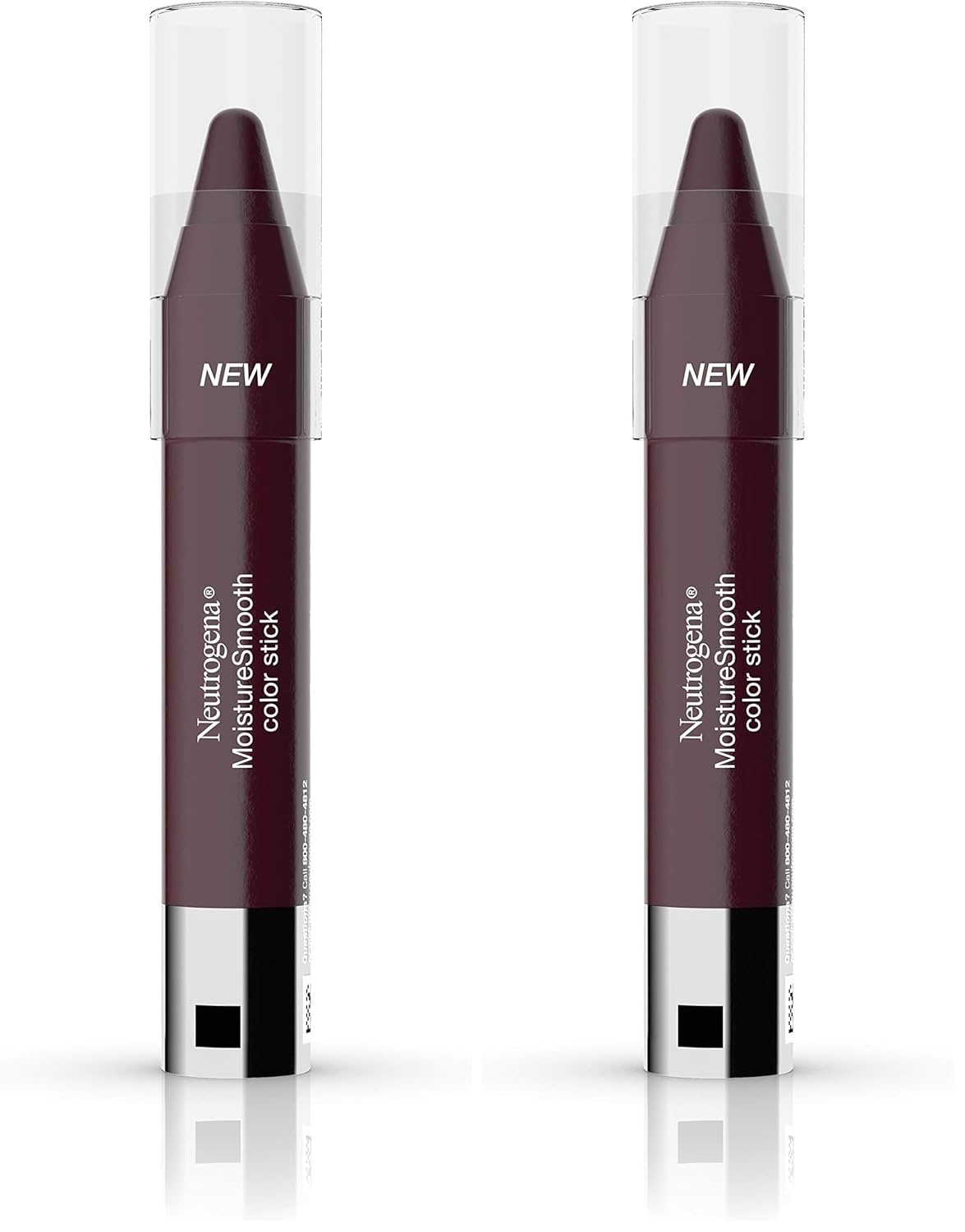 image:imageNeutrogena Moisturesmooth Color Lipstick 70 Plum Perfect 011 Oz180 Deep Plum