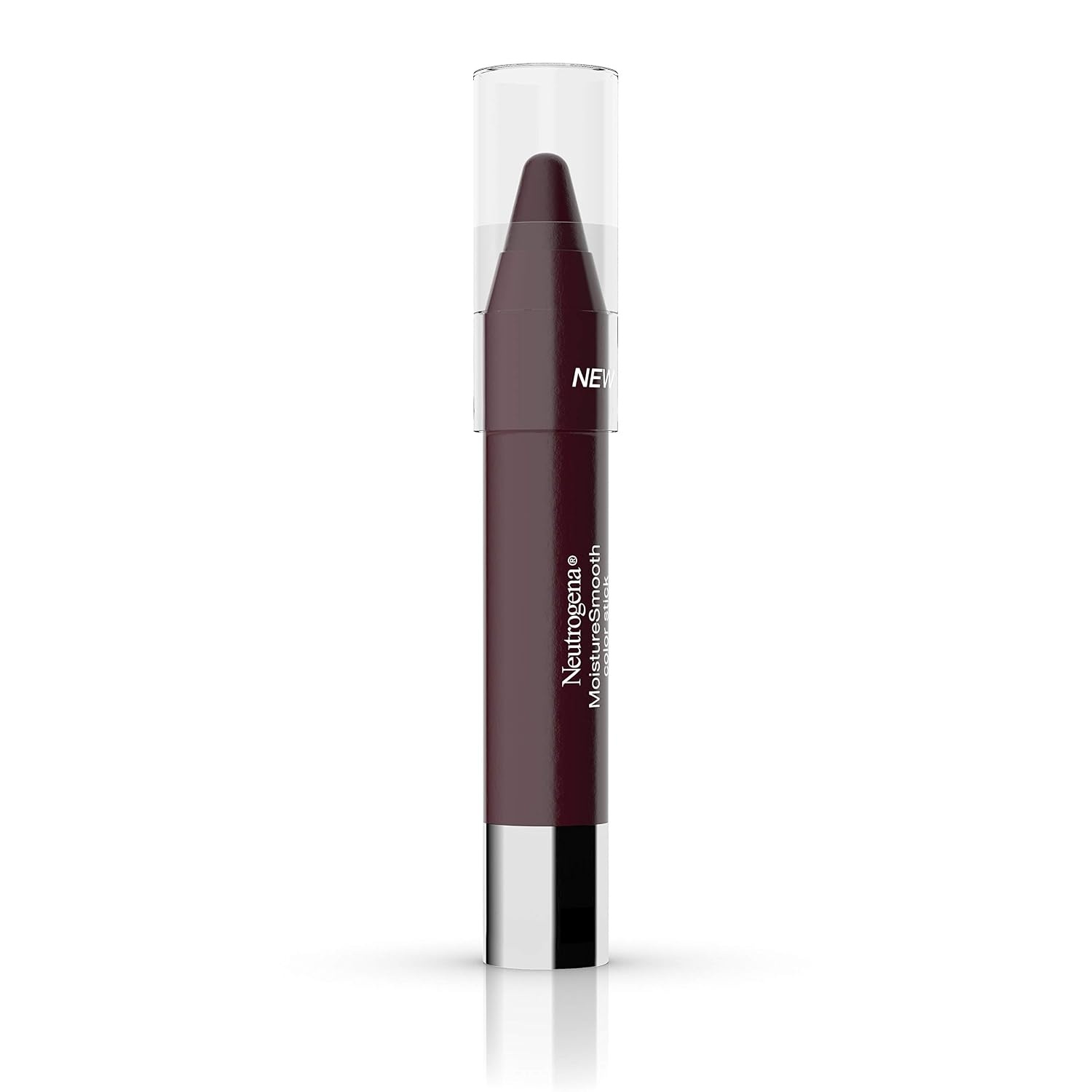 image:imageNeutrogena Moisturesmooth Color Lipstick 70 Plum Perfect 011 Oz180 Deep Plum