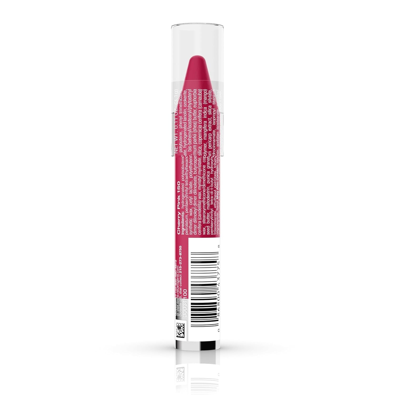 image:imageNeutrogena Moisturesmooth Color Lipstick 70 Plum Perfect 011 OzCherry Pink