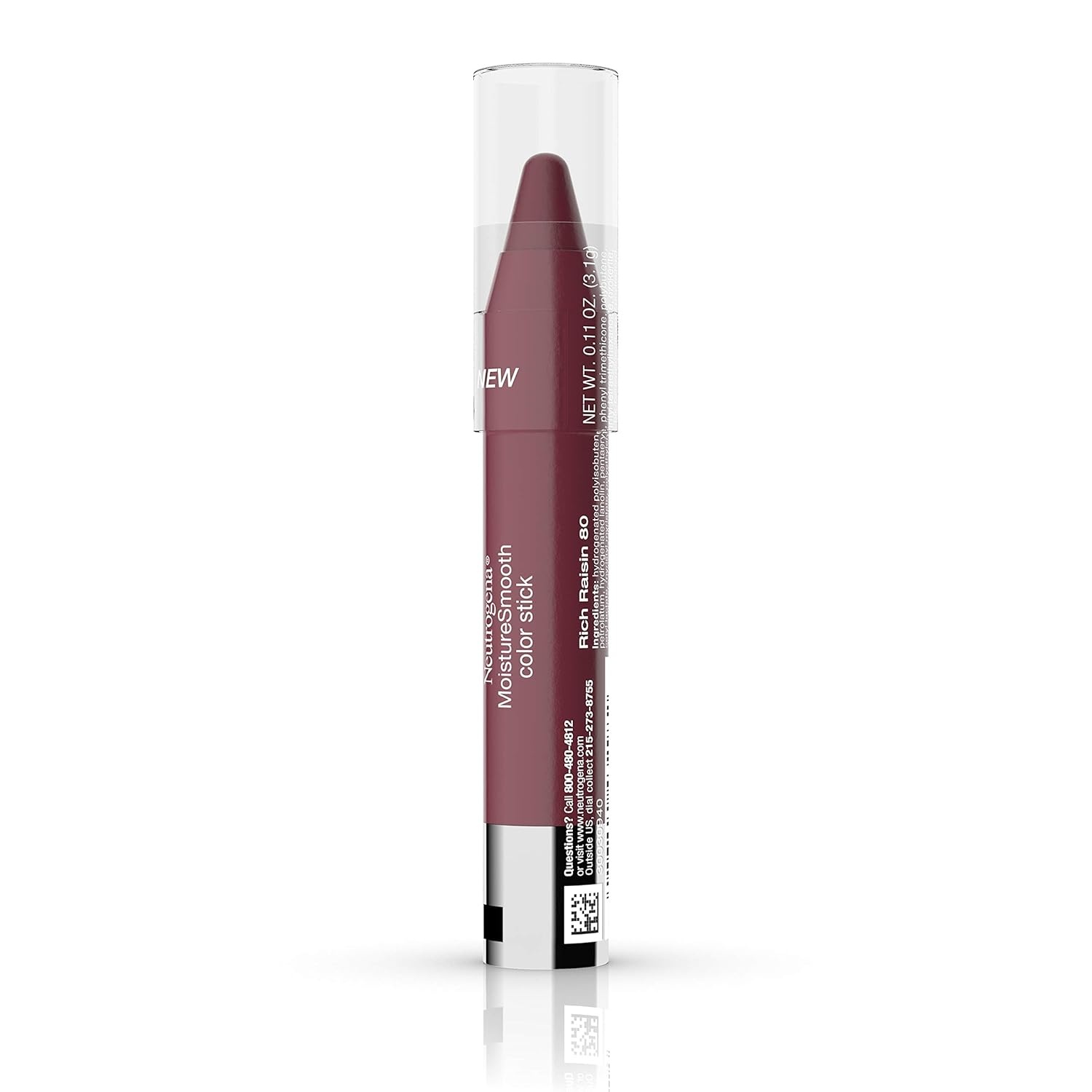 image:imageNeutrogena Moisturesmooth Color Lipstick 70 Plum Perfect 011 OzRich Raisin